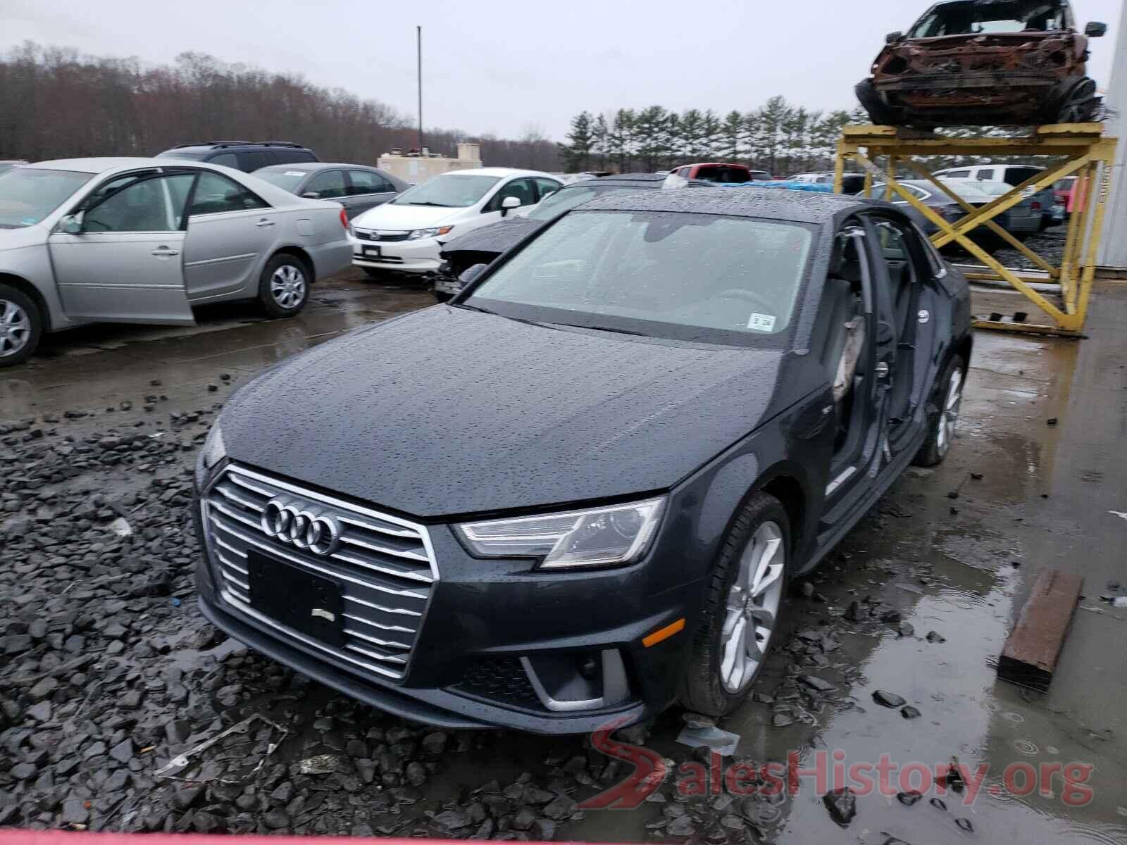 WAUDNAF41KN008436 2019 AUDI A4