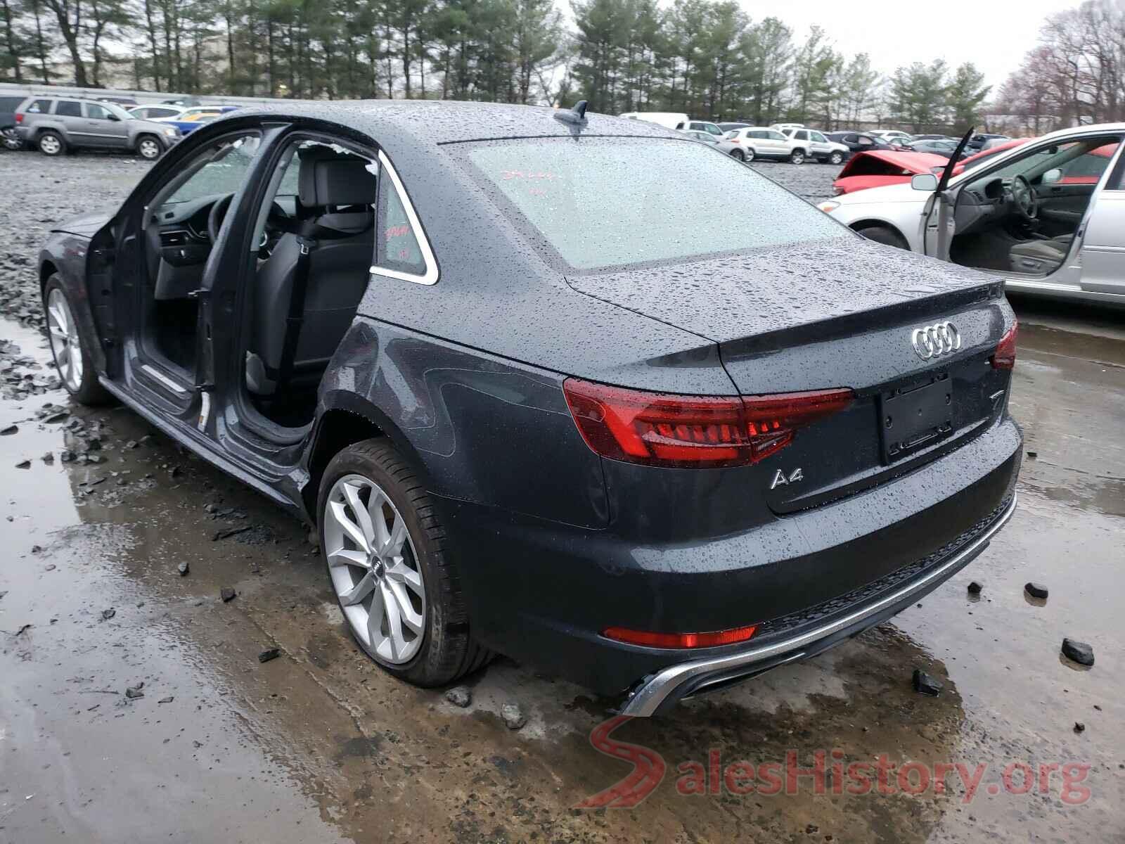 WAUDNAF41KN008436 2019 AUDI A4