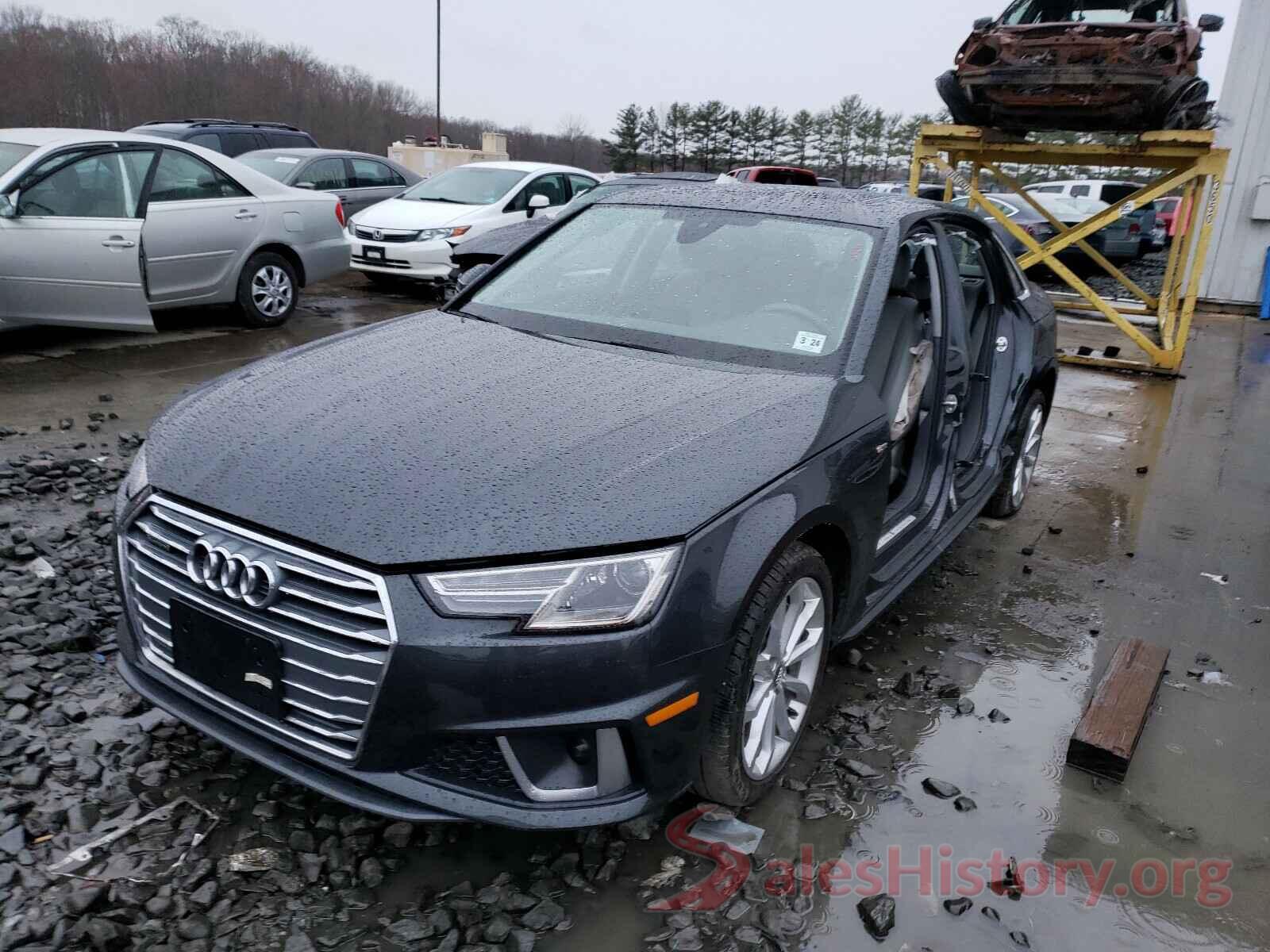 WAUDNAF41KN008436 2019 AUDI A4