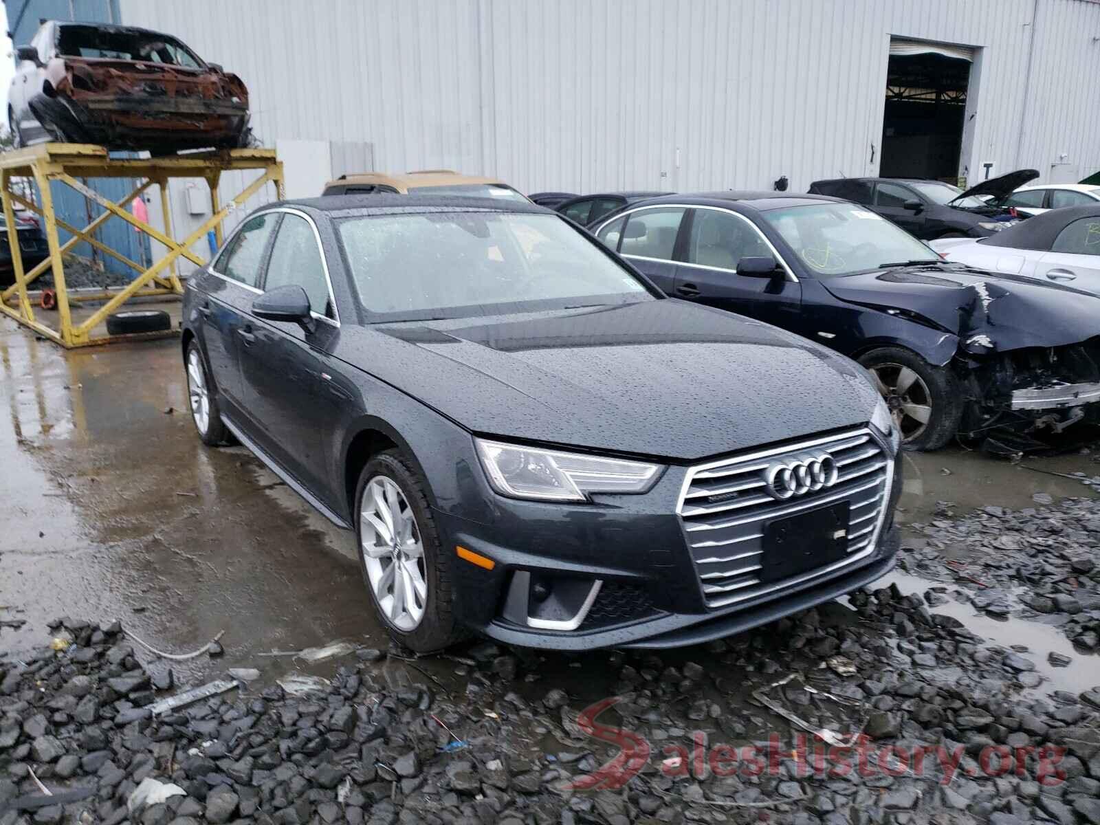 WAUDNAF41KN008436 2019 AUDI A4