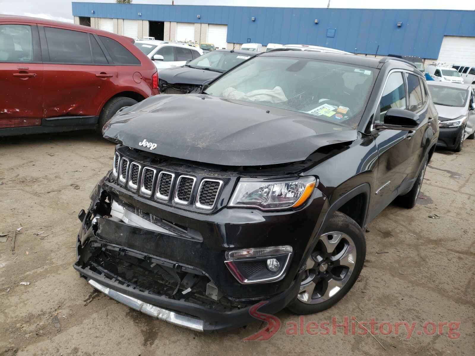 3C4NJDCB8KT735645 2019 JEEP COMPASS