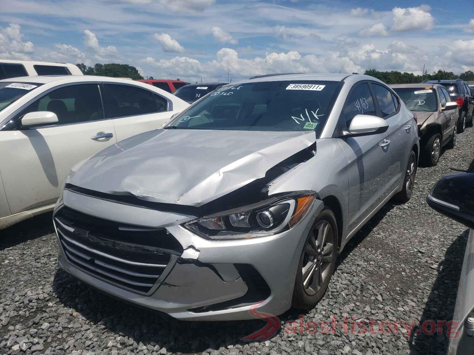 5NPD84LF0HH191421 2017 HYUNDAI ELANTRA