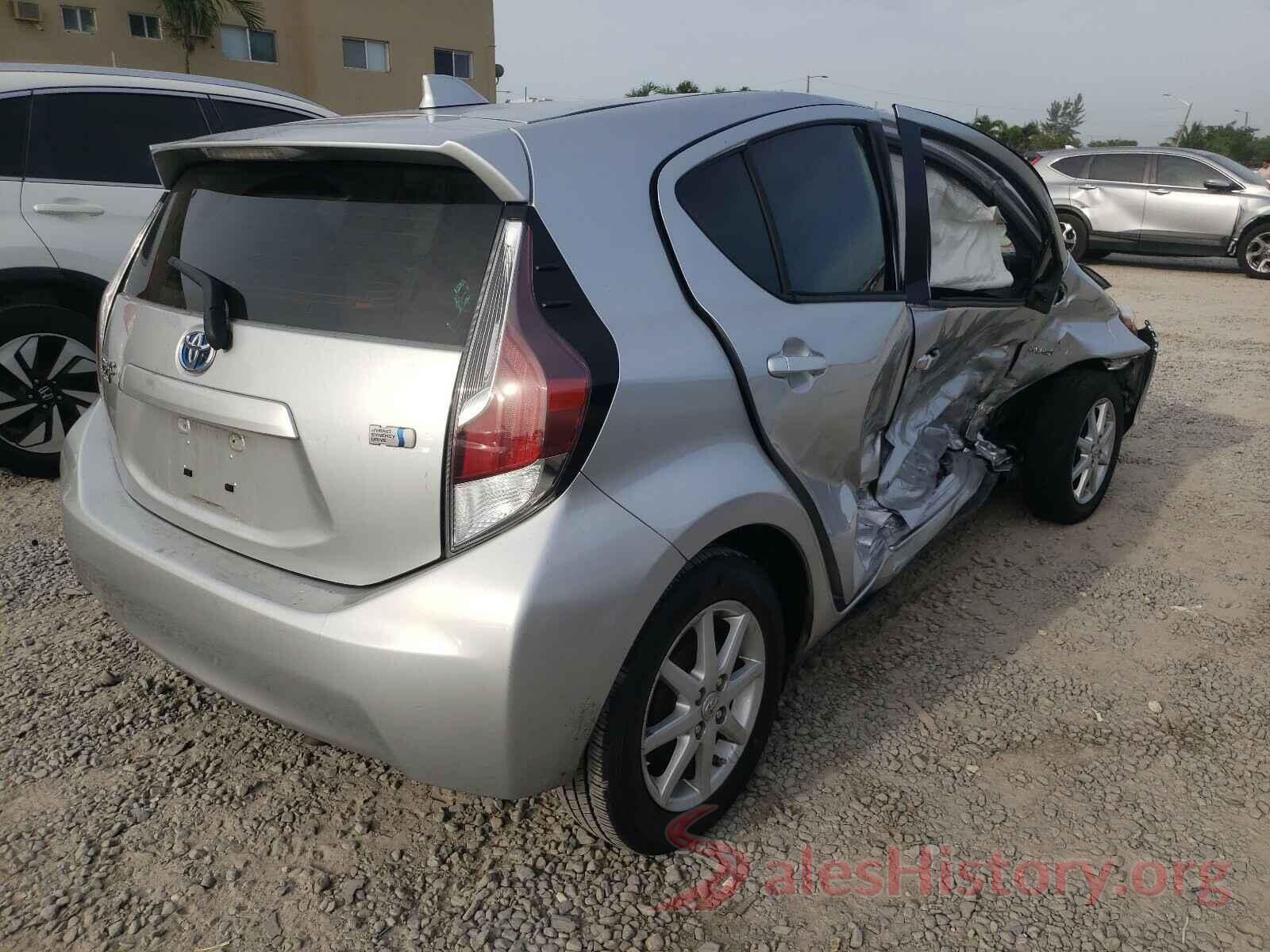 JTDKDTB30G1131360 2016 TOYOTA PRIUS