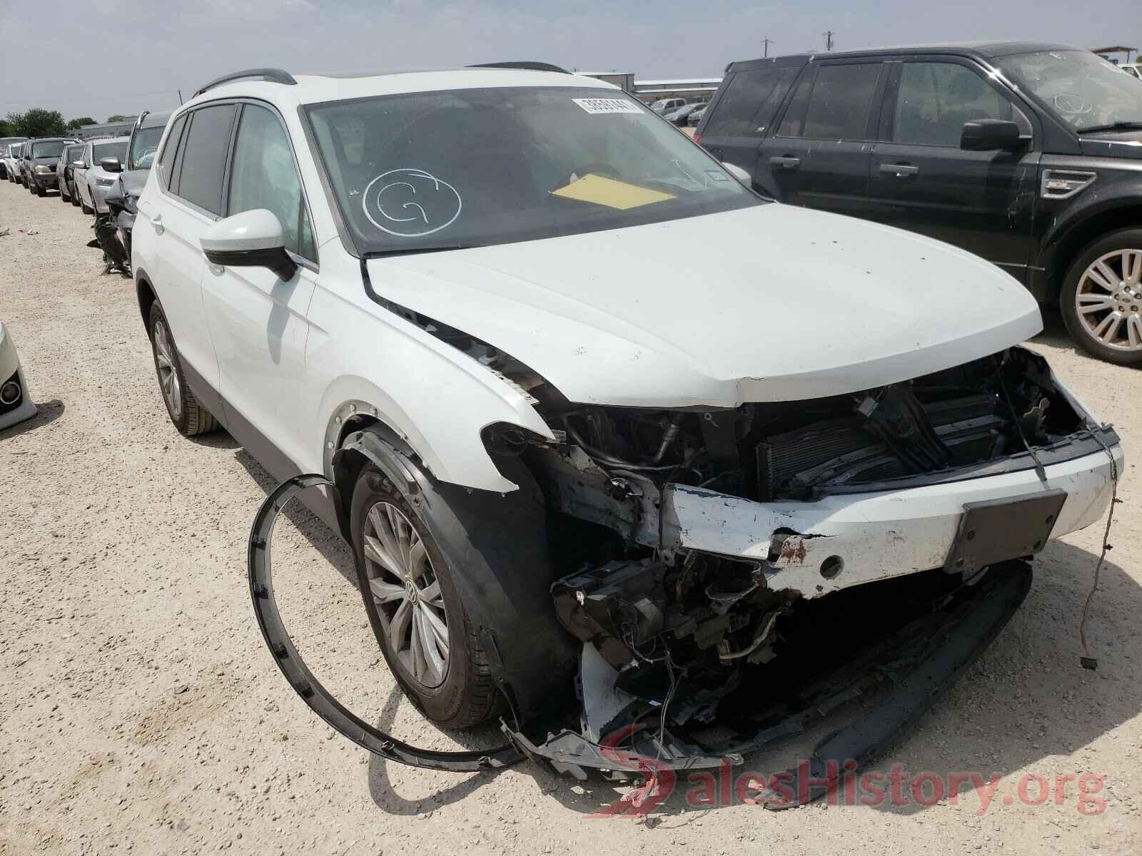 3VV2B7AX7KM096444 2019 VOLKSWAGEN TIGUAN