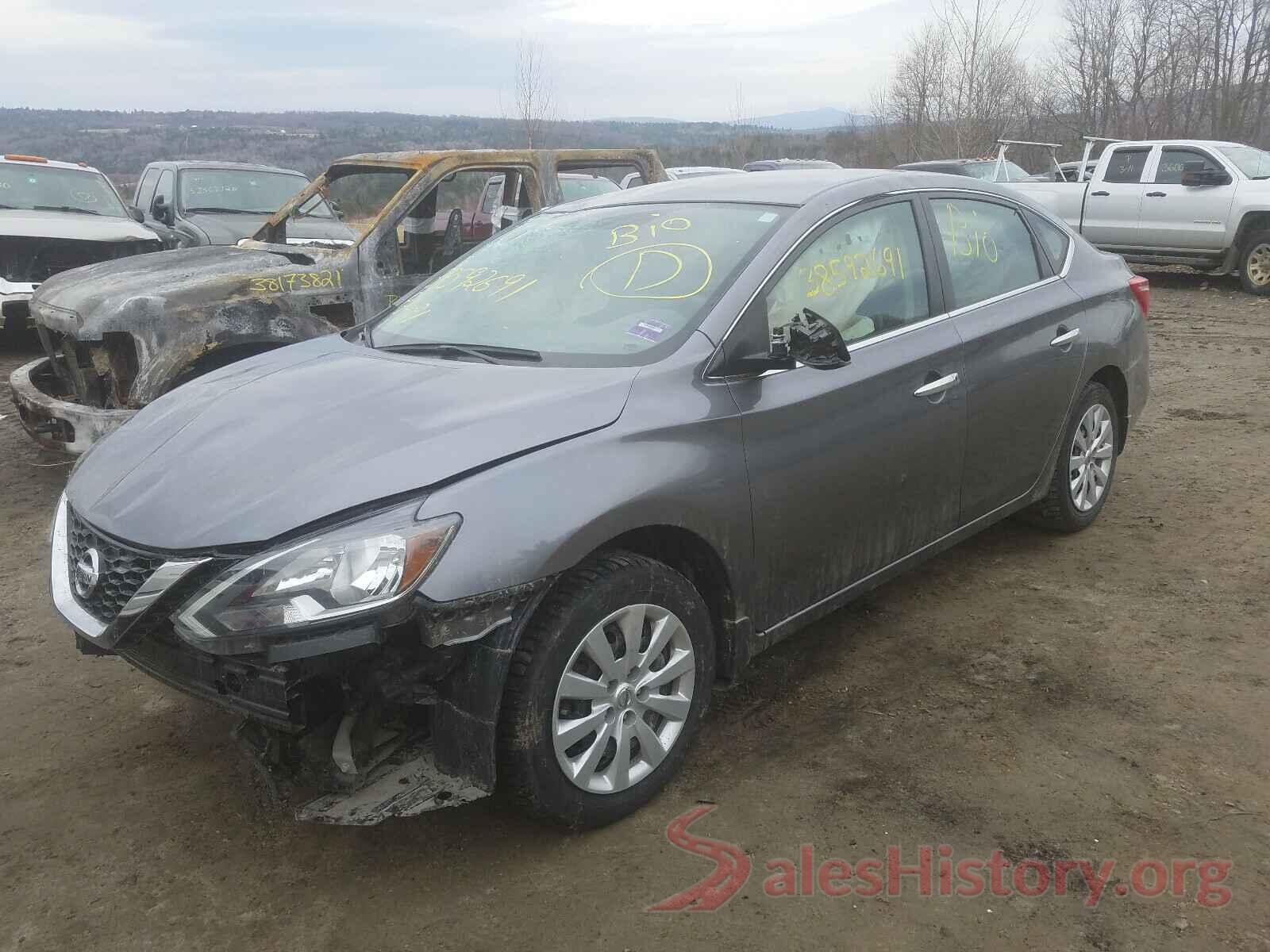 3N1AB7AP8KY440563 2019 NISSAN SENTRA