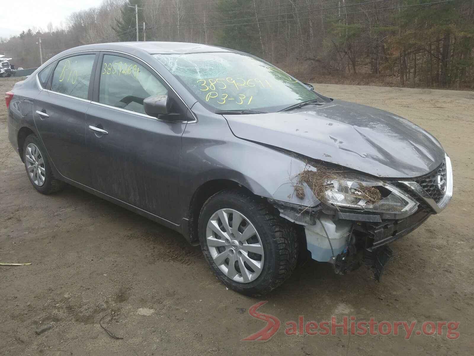 3N1AB7AP8KY440563 2019 NISSAN SENTRA