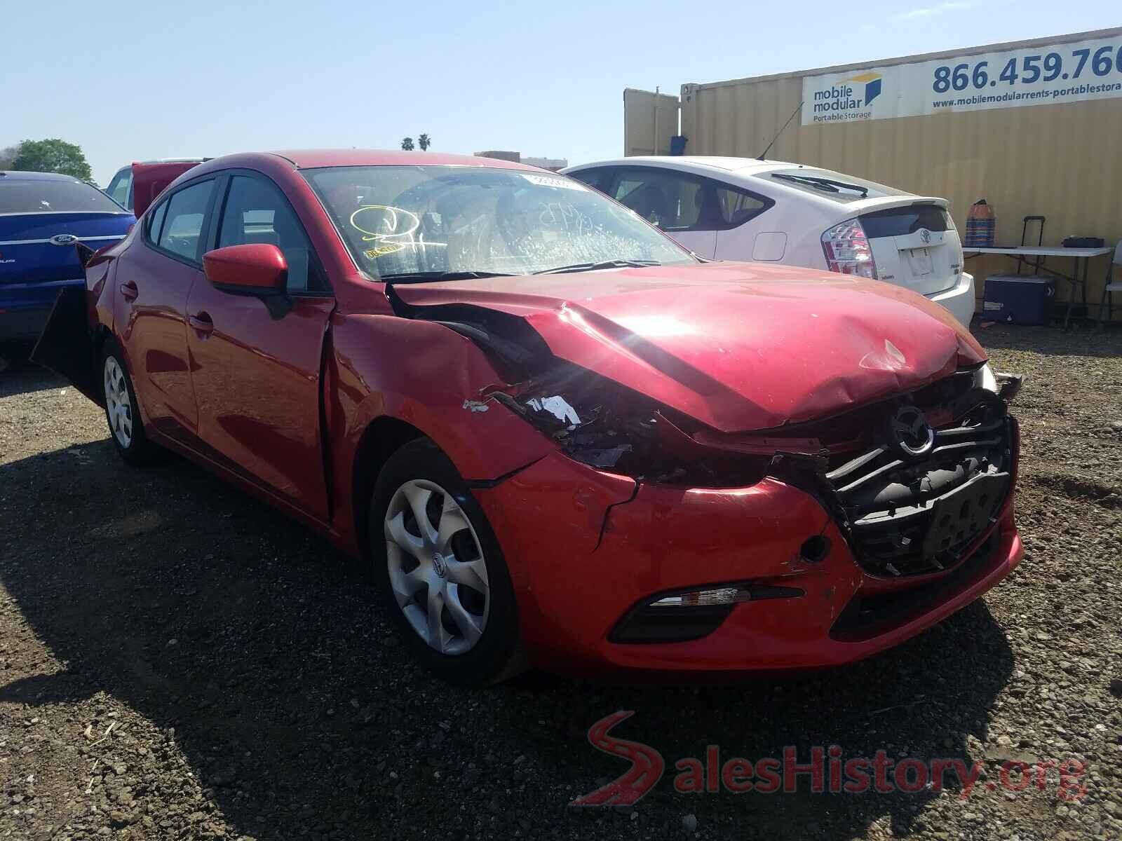 3MZBN1U73HM100574 2017 MAZDA 3