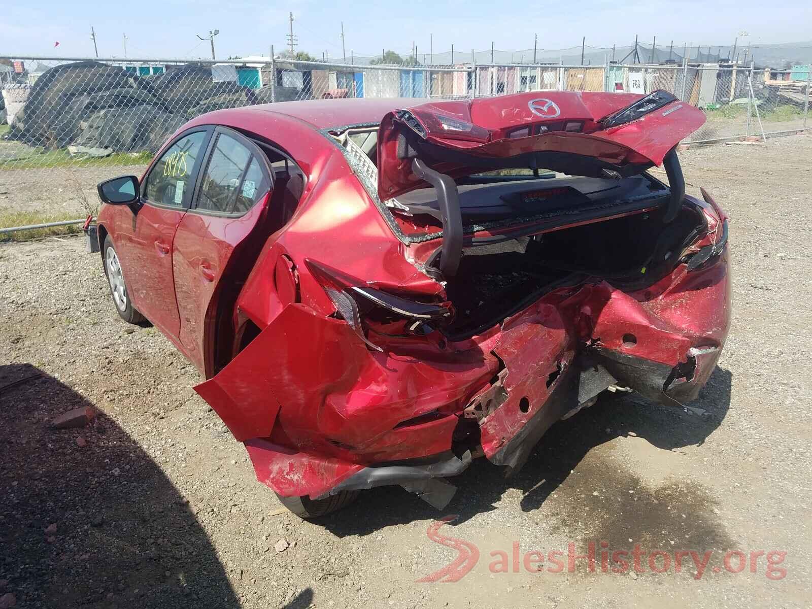 3MZBN1U73HM100574 2017 MAZDA 3