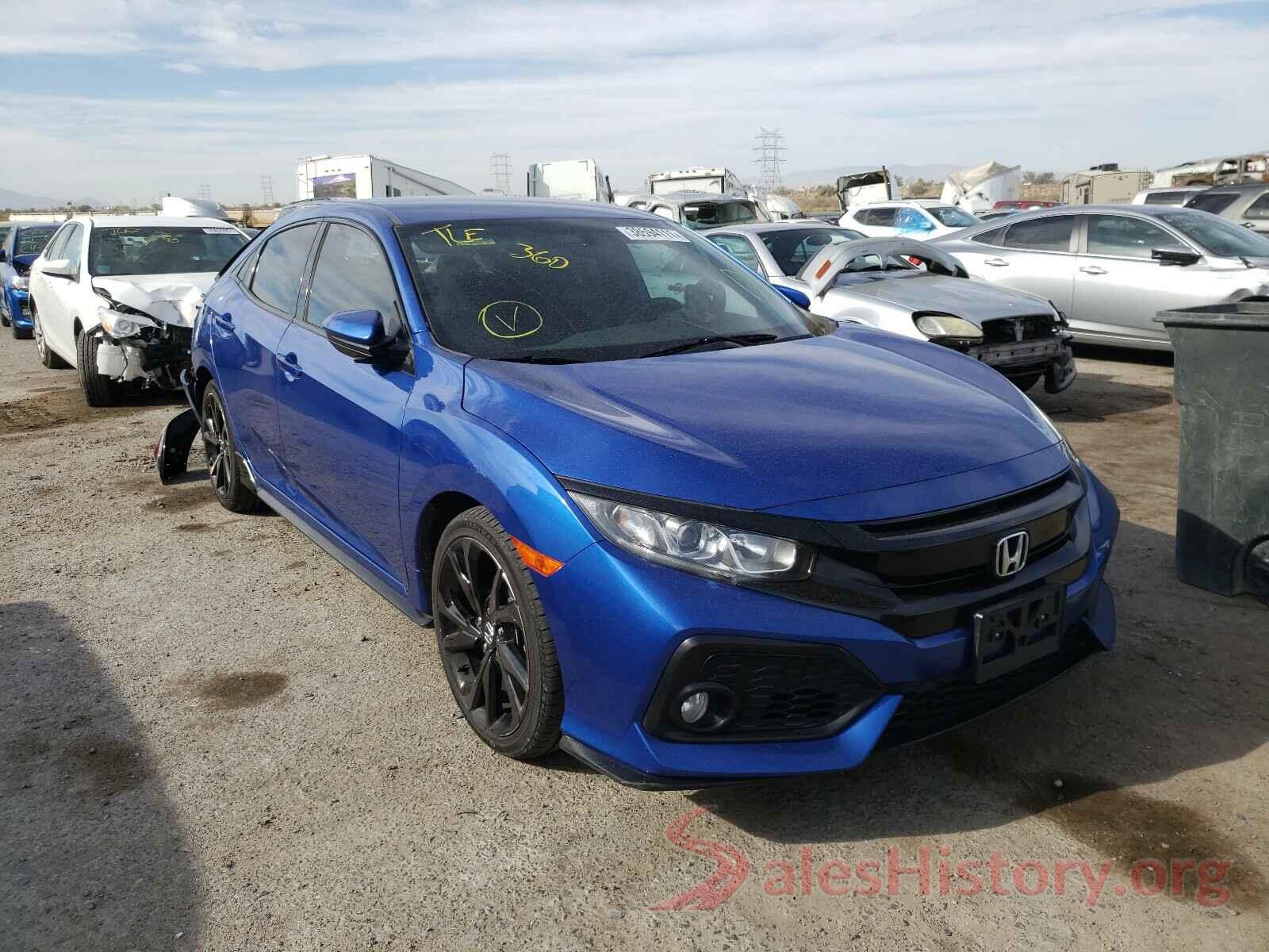 SHHFK7H40HU407185 2017 HONDA CIVIC