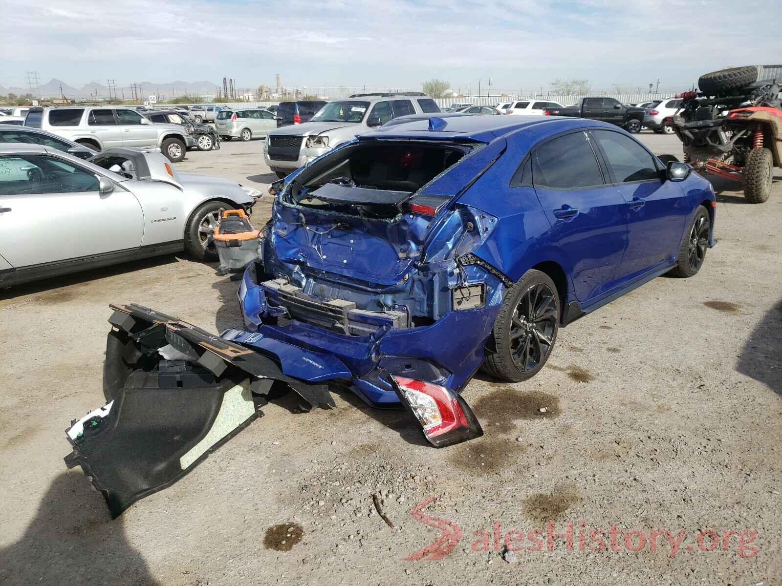 SHHFK7H40HU407185 2017 HONDA CIVIC