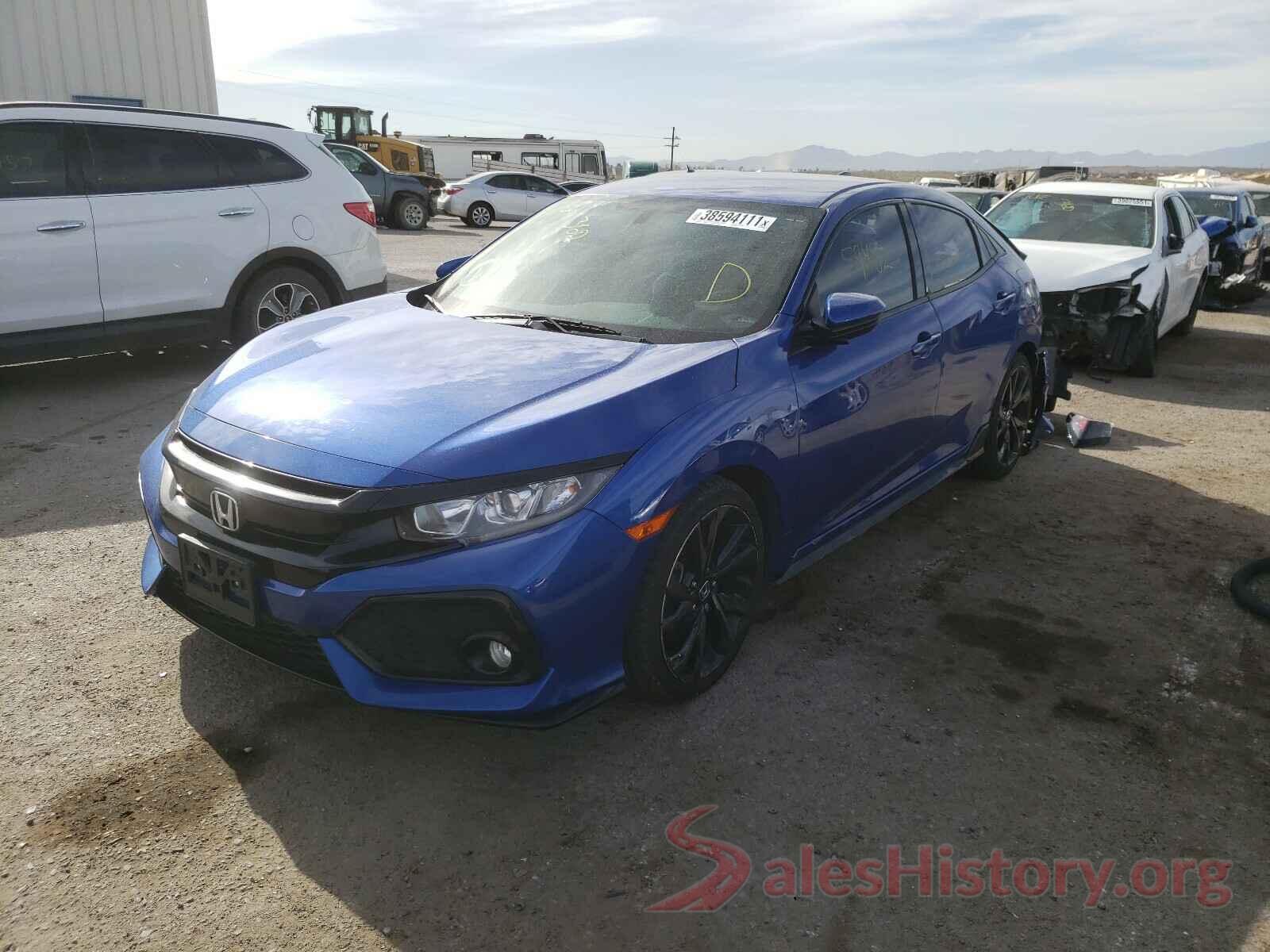 SHHFK7H40HU407185 2017 HONDA CIVIC