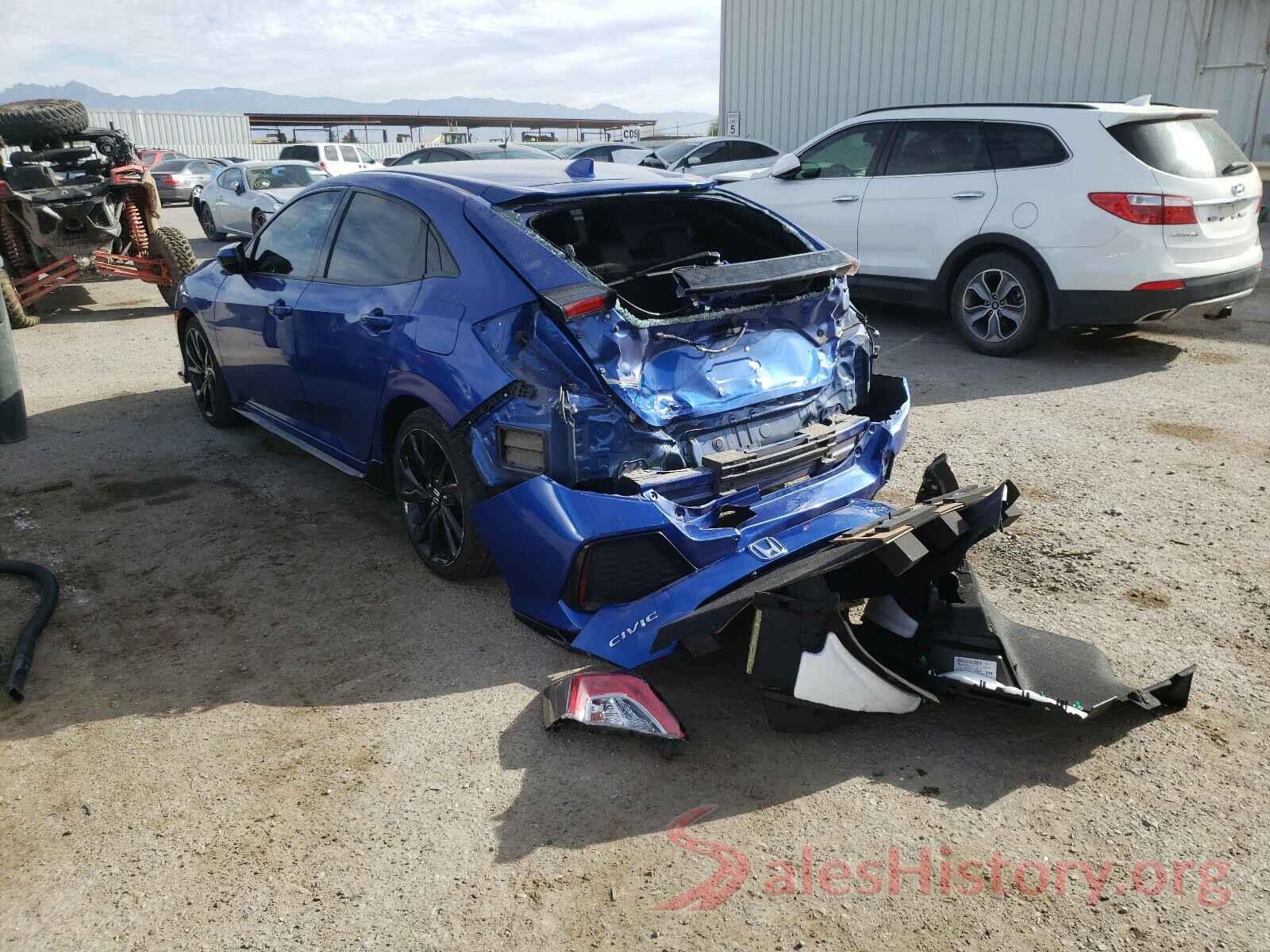 SHHFK7H40HU407185 2017 HONDA CIVIC