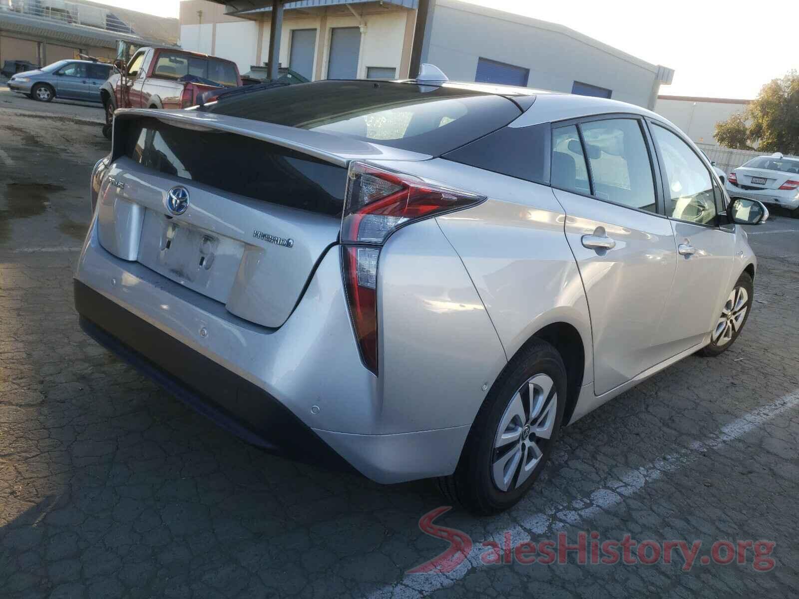 JTDKARFU3H3033086 2017 TOYOTA PRIUS