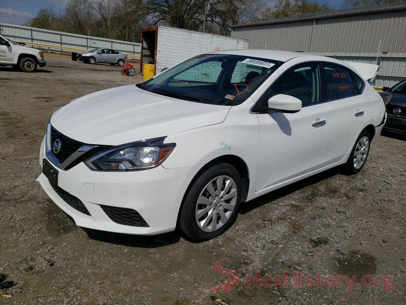 3N1AB7AP1KY356584 2019 NISSAN SENTRA