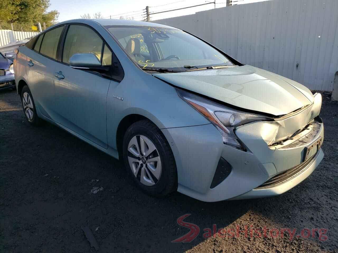 JTDKBRFU6H3054608 2017 TOYOTA PRIUS