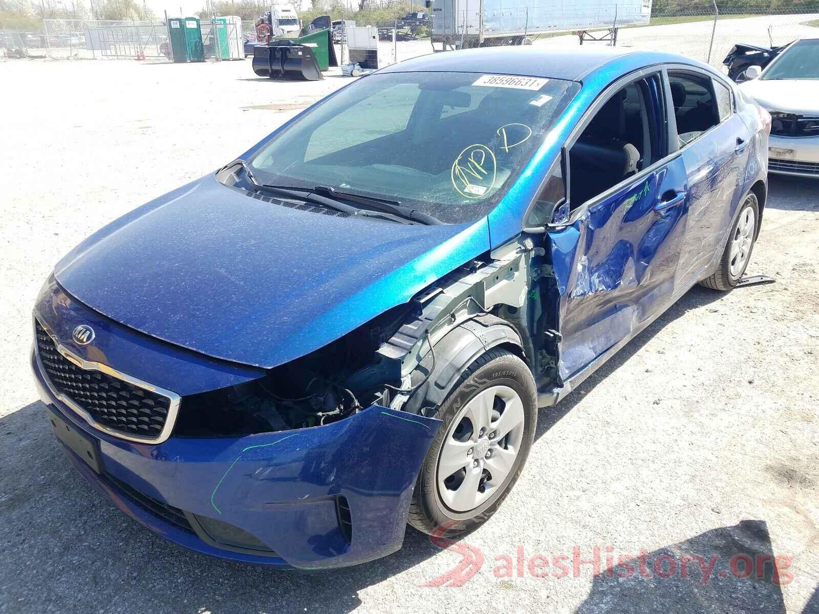 3KPFK4A70HE138843 2017 KIA FORTE