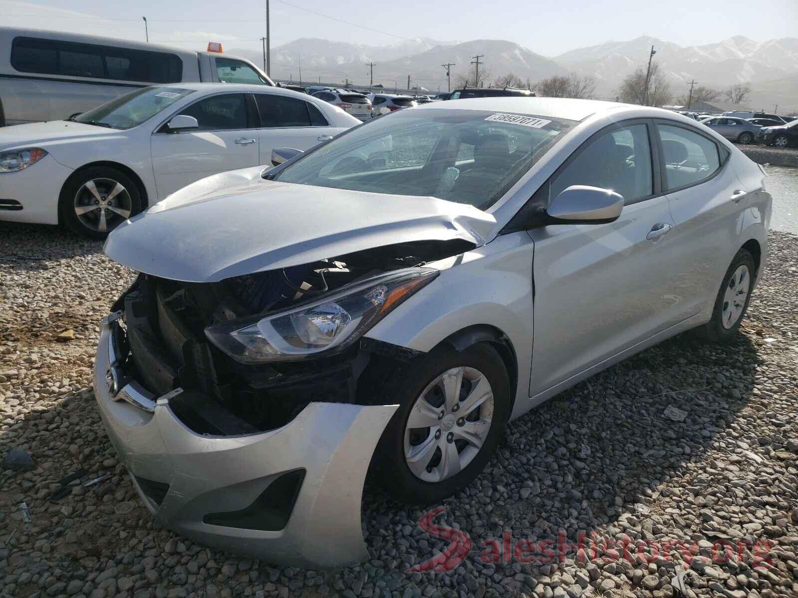 5NPDH4AEXGH789542 2016 HYUNDAI ELANTRA