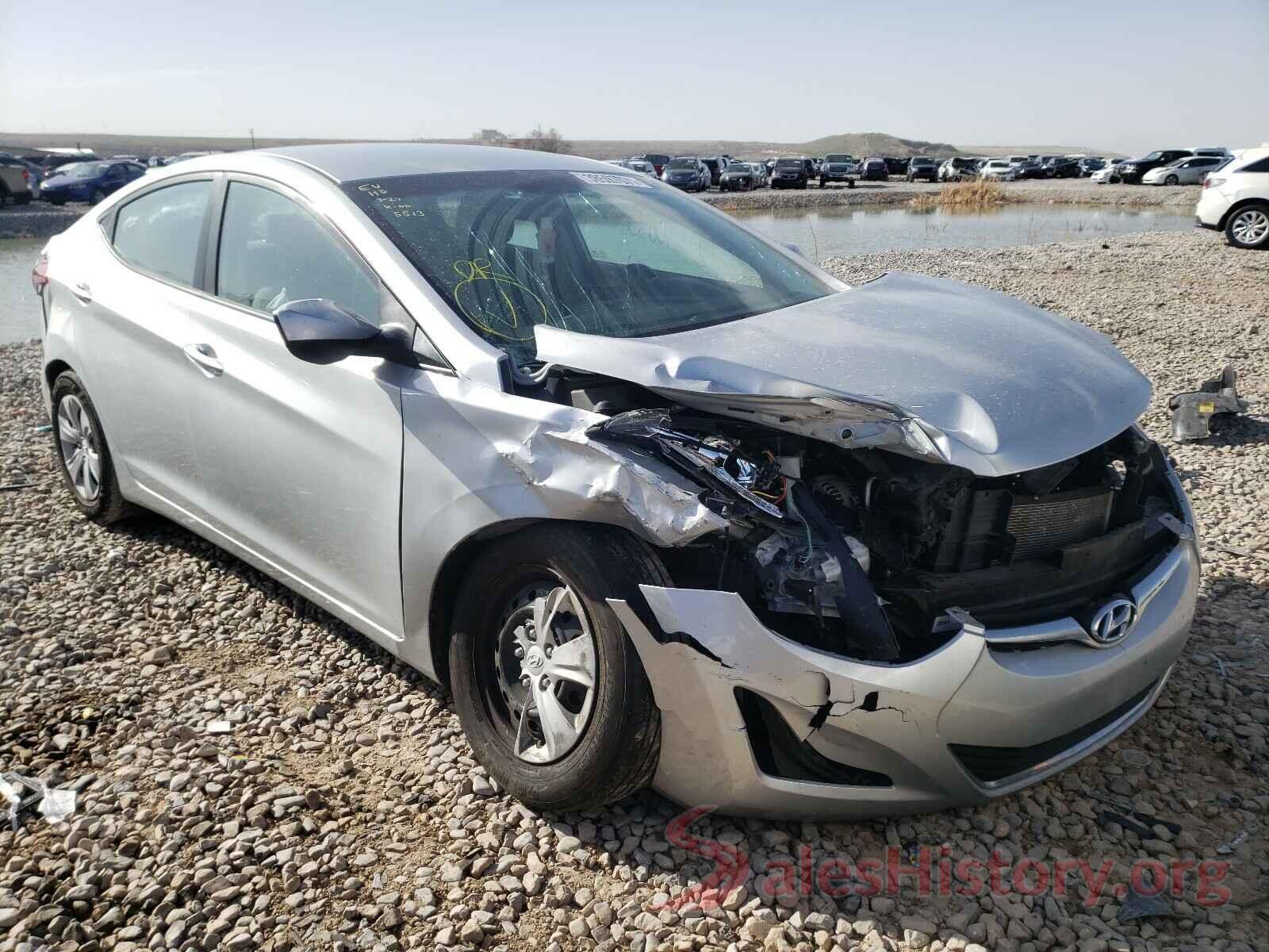 5NPDH4AEXGH789542 2016 HYUNDAI ELANTRA