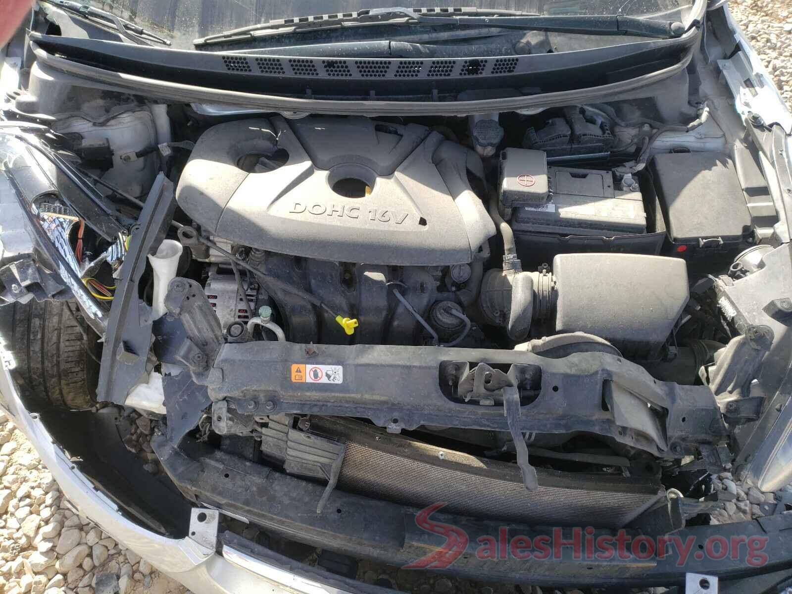 5NPDH4AEXGH789542 2016 HYUNDAI ELANTRA