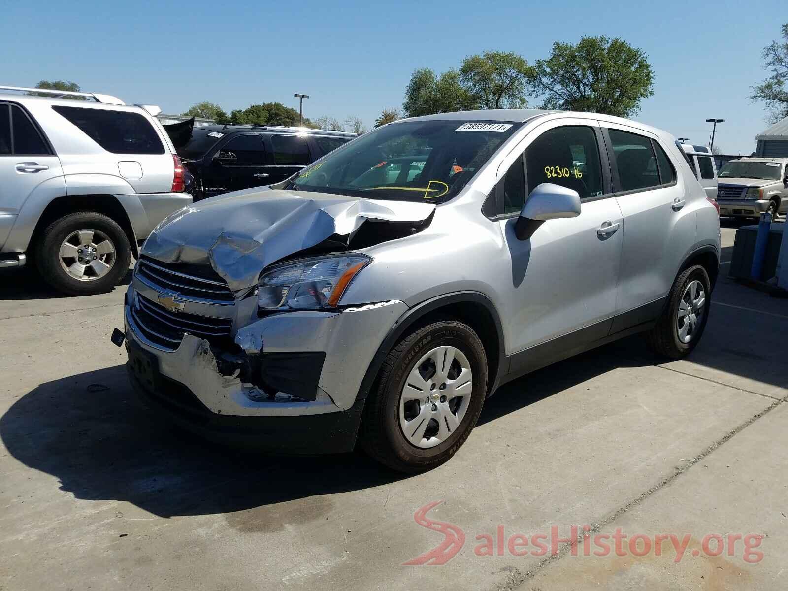 KL7CJKSB7GB589080 2016 CHEVROLET TRAX