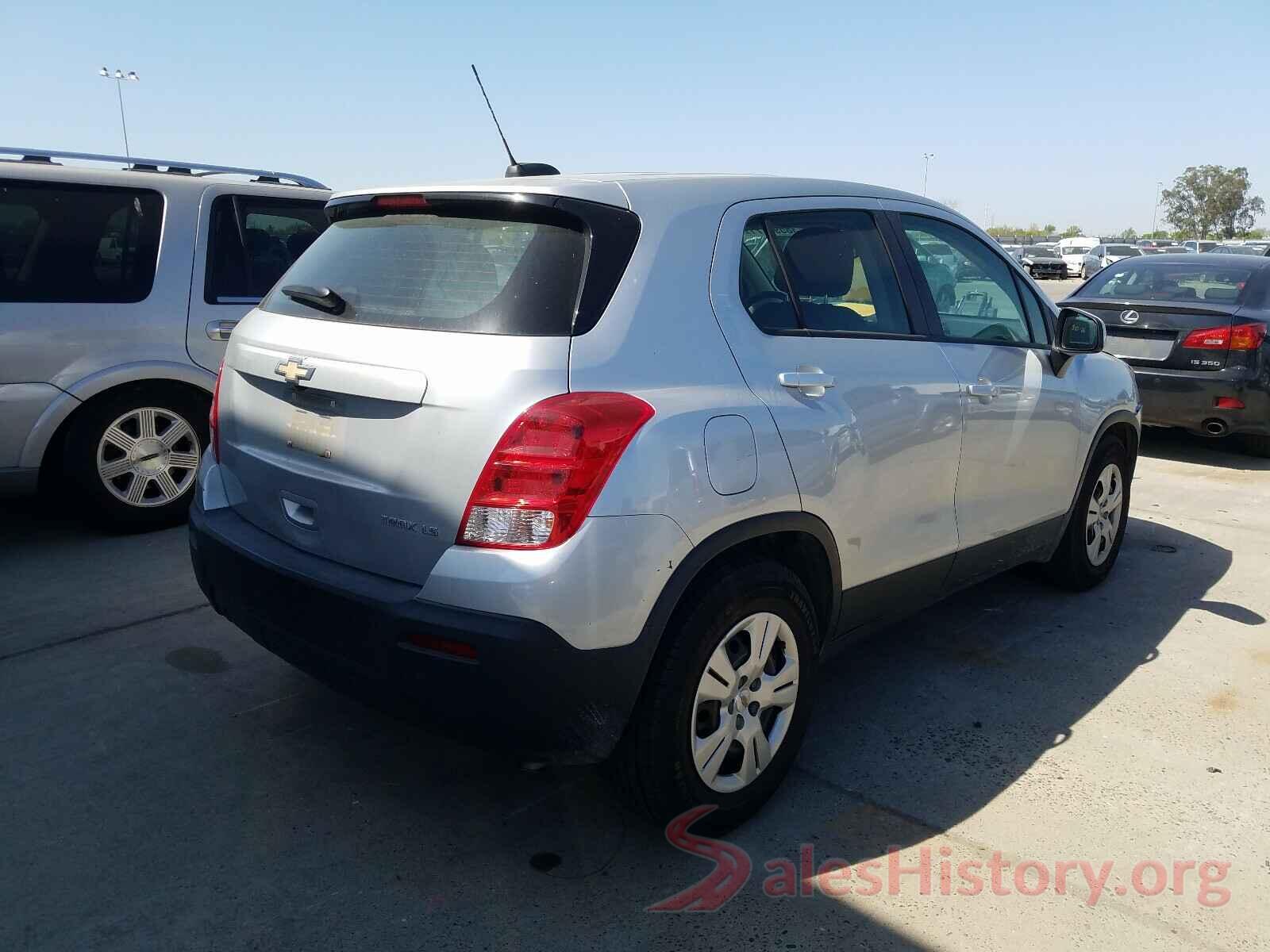 KL7CJKSB7GB589080 2016 CHEVROLET TRAX