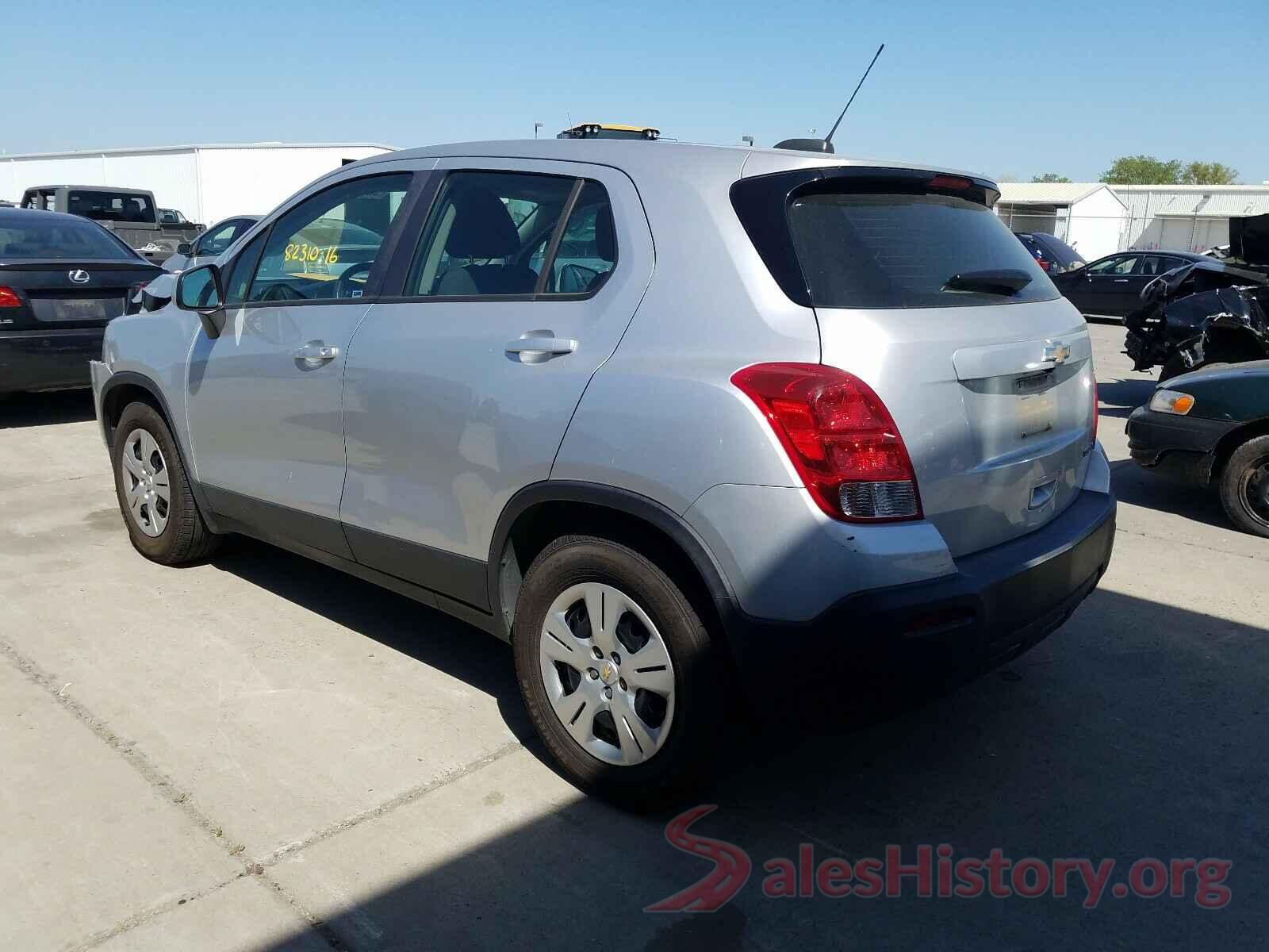 KL7CJKSB7GB589080 2016 CHEVROLET TRAX