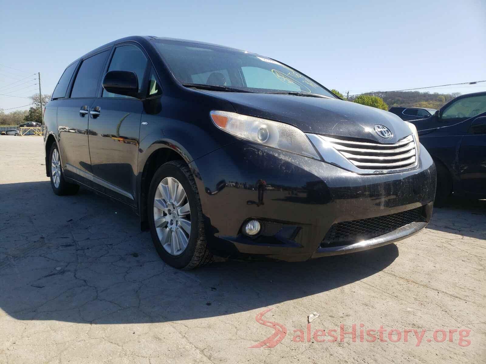 5TDDK3DCXGS138721 2016 TOYOTA SIENNA