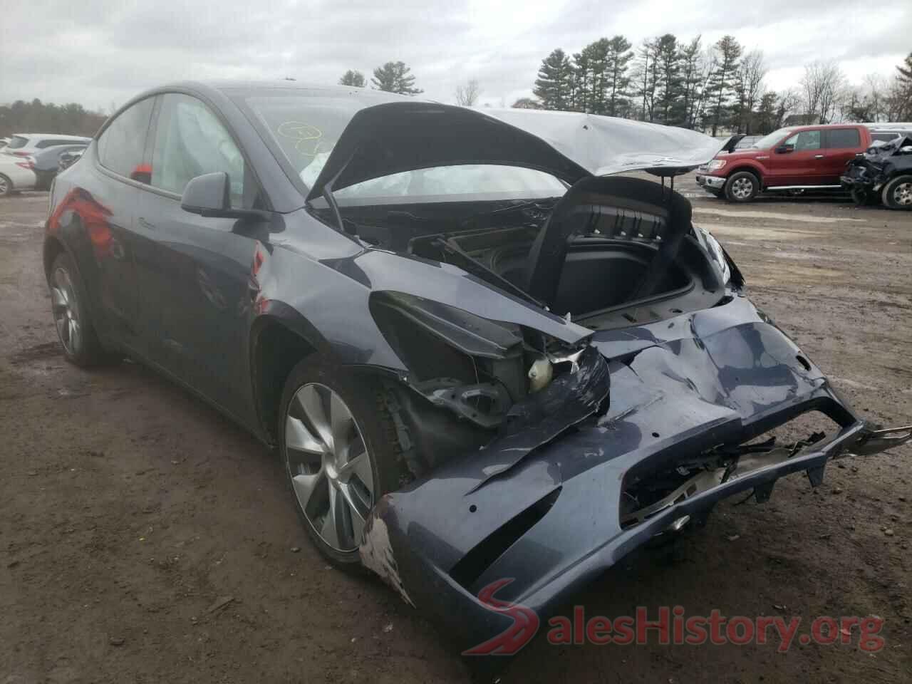 5YJYGDEE5MF060454 2021 TESLA MODEL Y