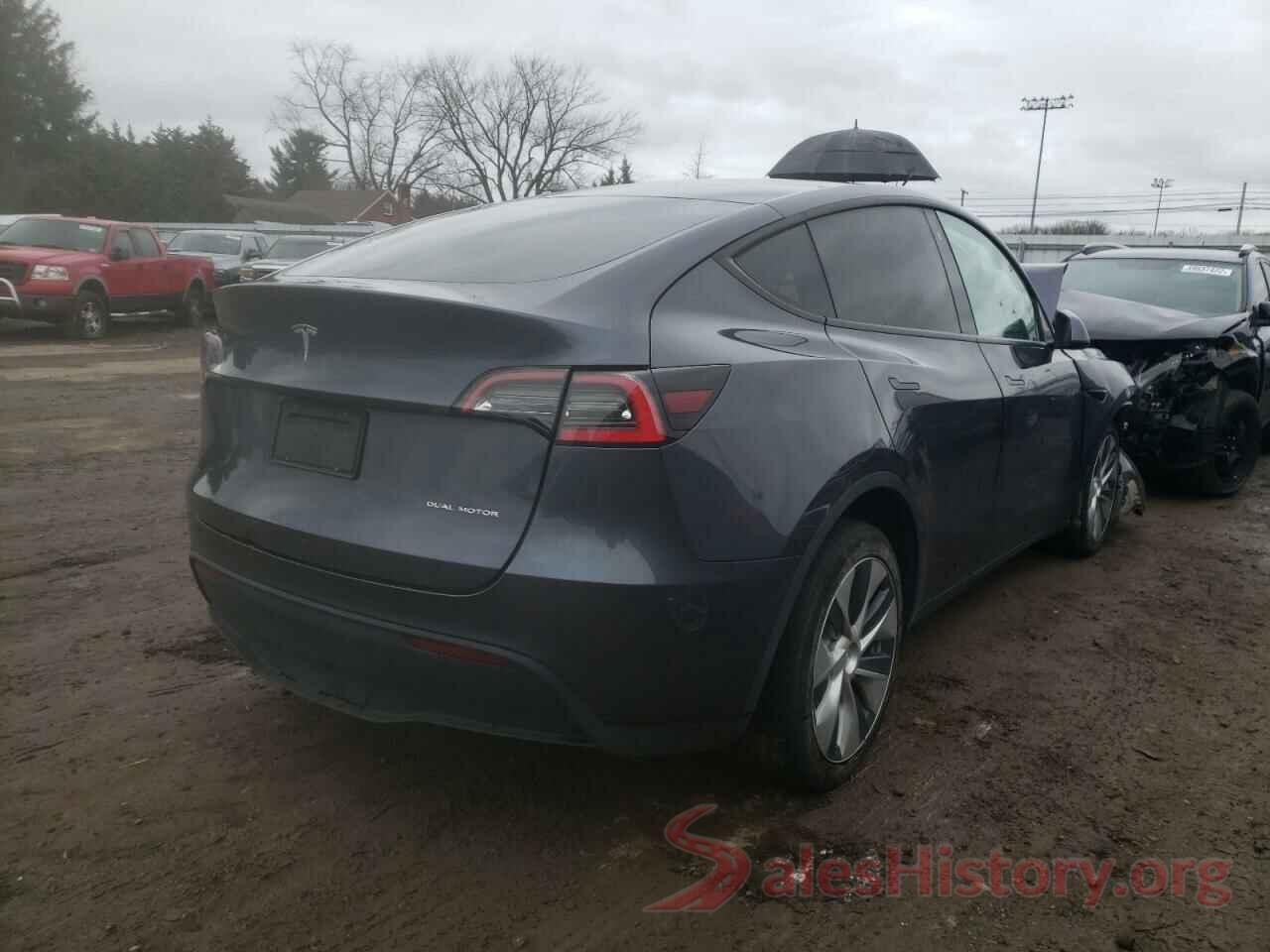 5YJYGDEE5MF060454 2021 TESLA MODEL Y