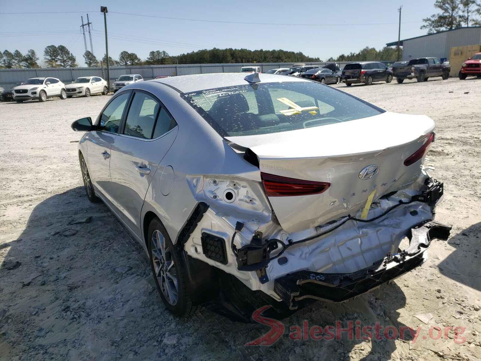 5NPD84LF3LH529578 2020 HYUNDAI ELANTRA