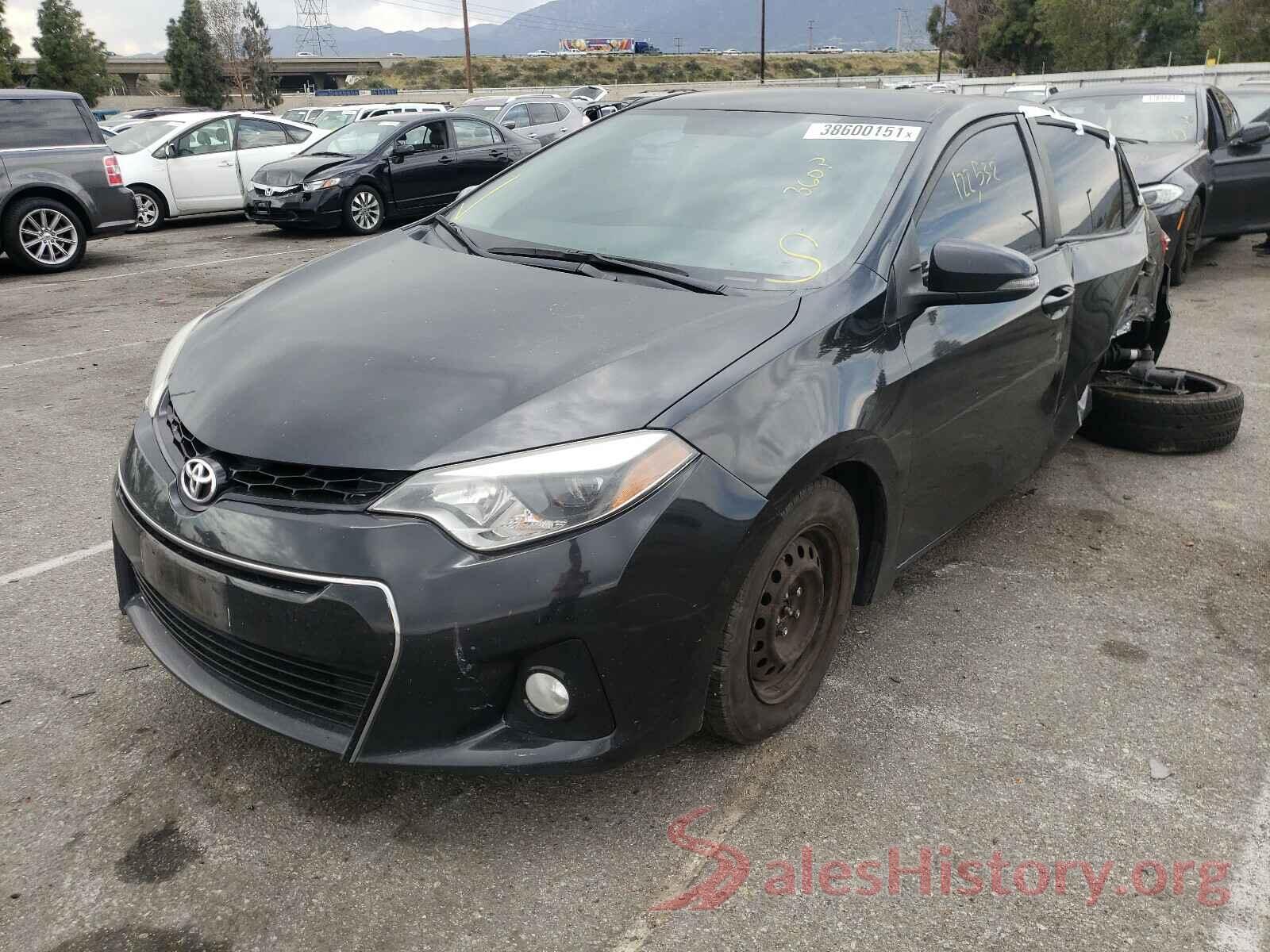 5YFBURHEXFP317591 2015 TOYOTA COROLLA