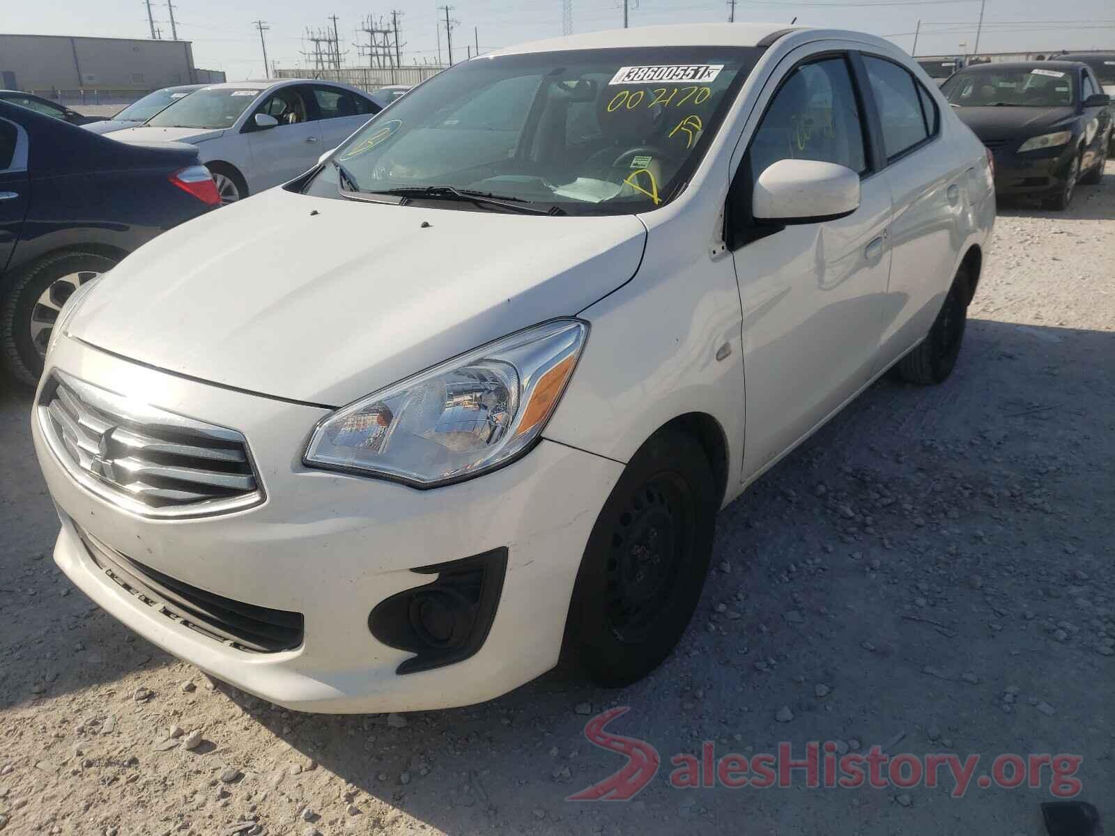 ML32F3FJXHH002170 2017 MITSUBISHI MIRAGE