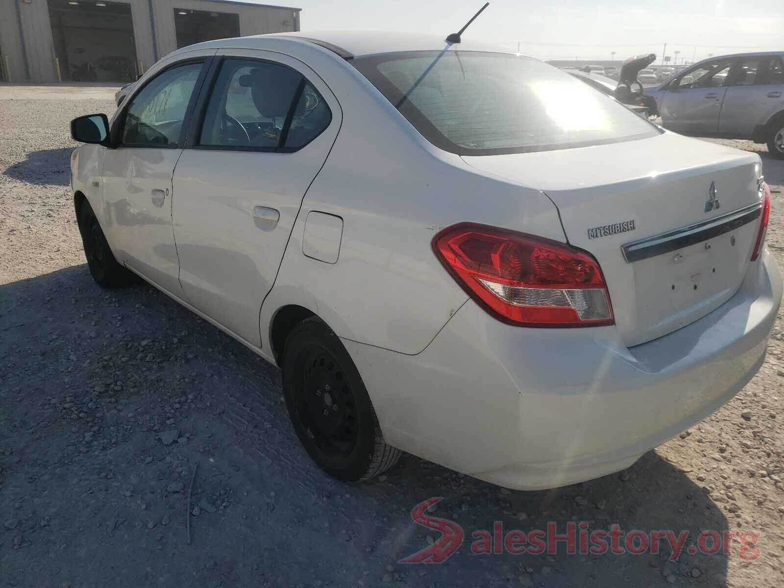 ML32F3FJXHH002170 2017 MITSUBISHI MIRAGE