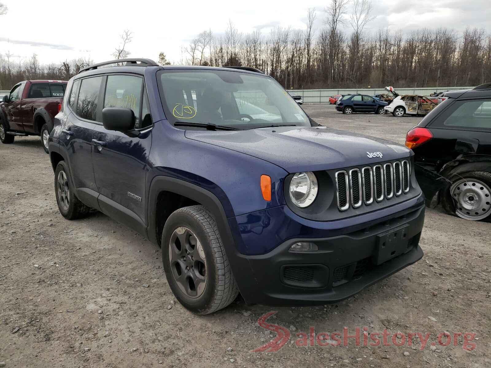 ZACCJAAT8GPD26870 2016 JEEP RENEGADE