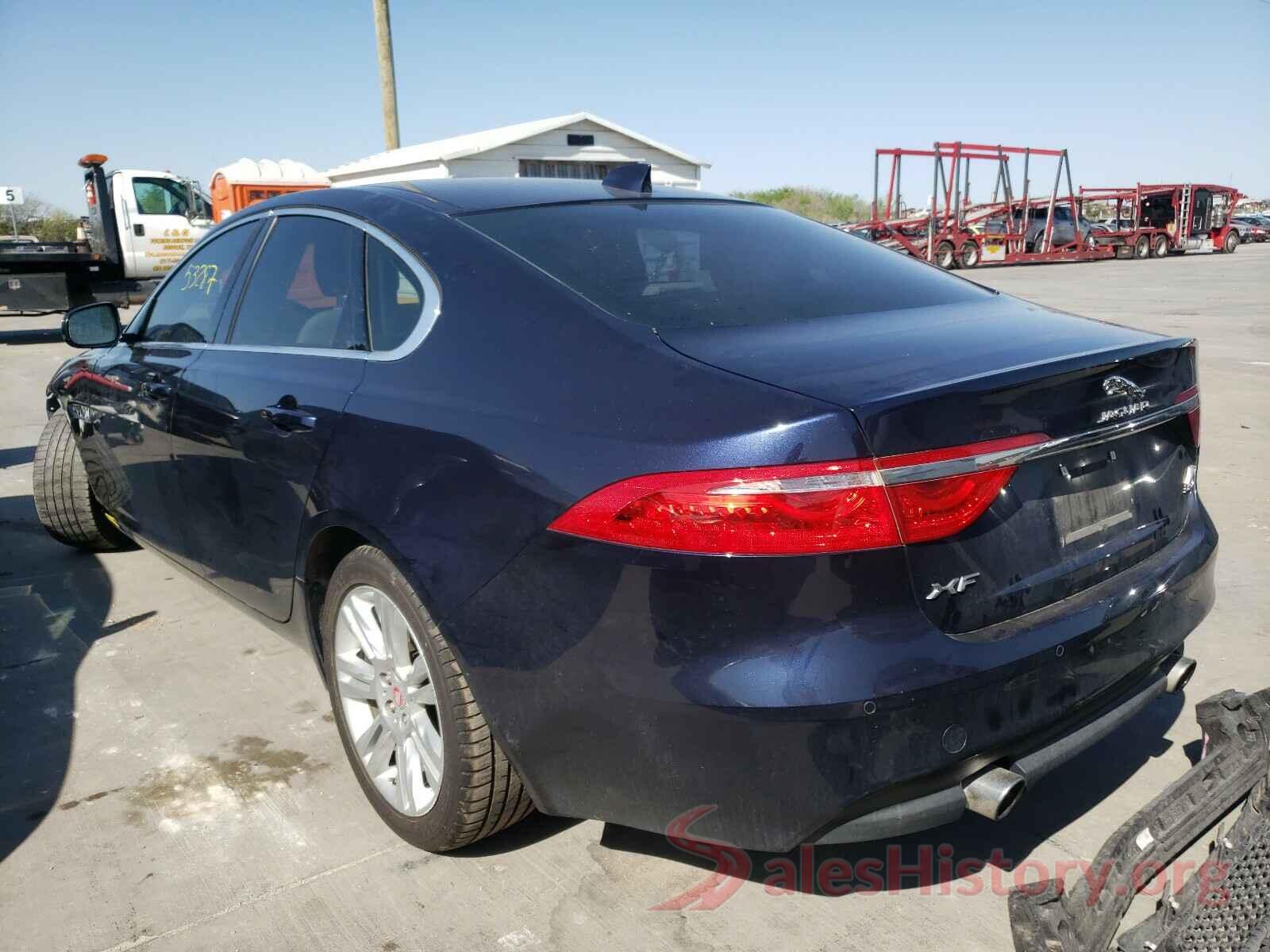 SAJBD4BV5GCY16645 2016 JAGUAR XF