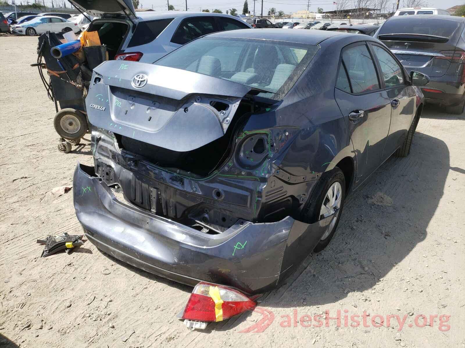 5YFBURHE1GP565682 2016 TOYOTA COROLLA