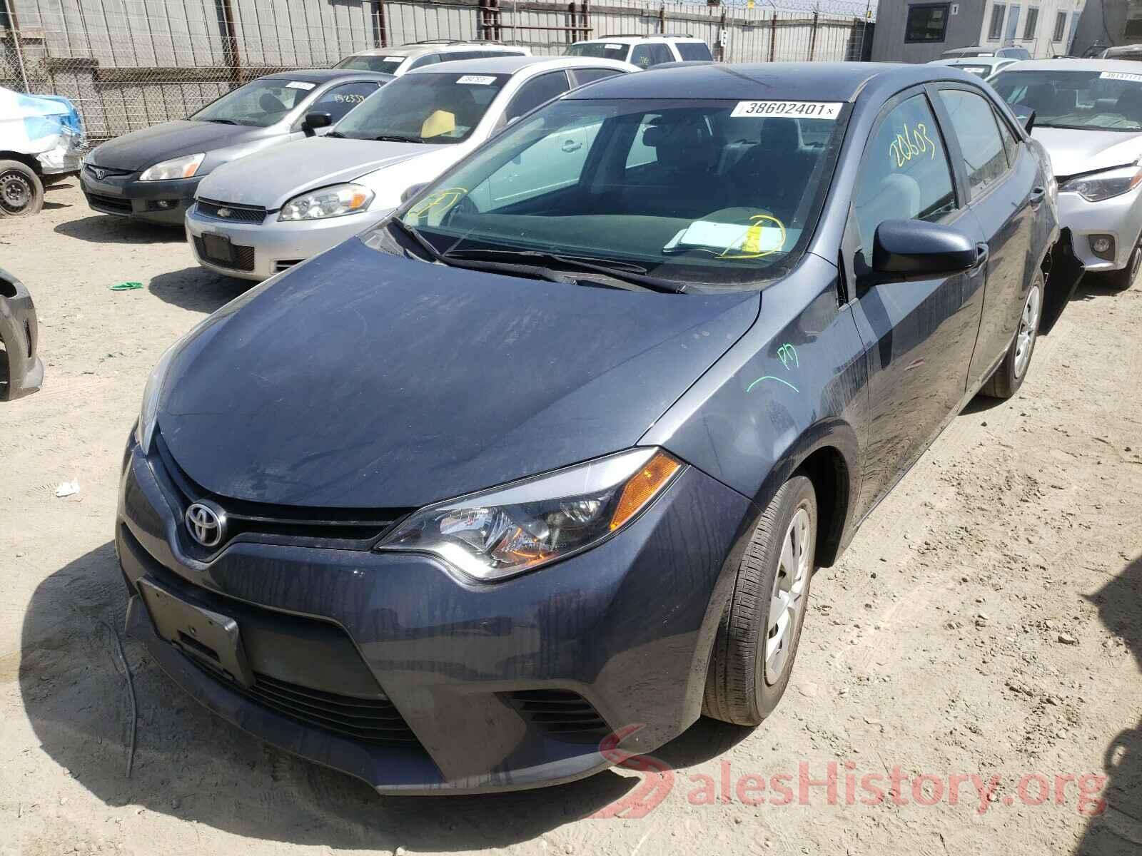 5YFBURHE1GP565682 2016 TOYOTA COROLLA