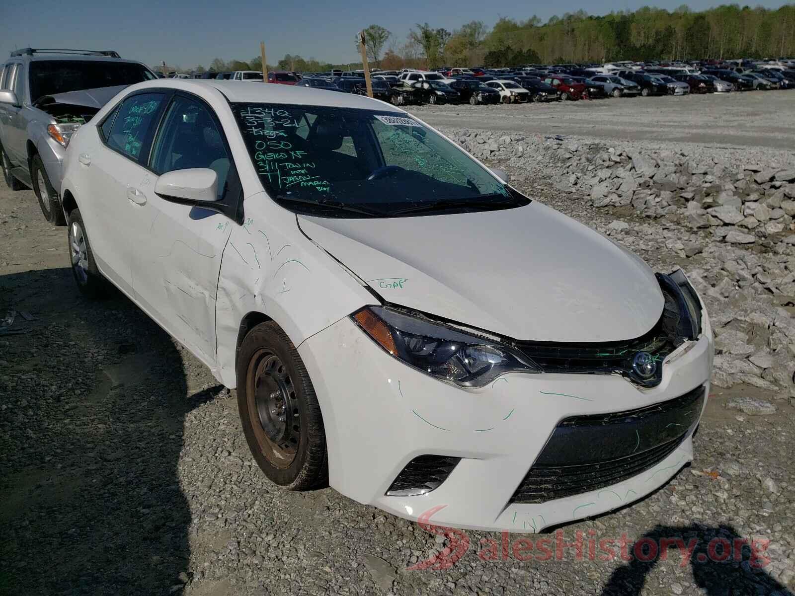 2T1BURHE3GC711340 2016 TOYOTA COROLLA