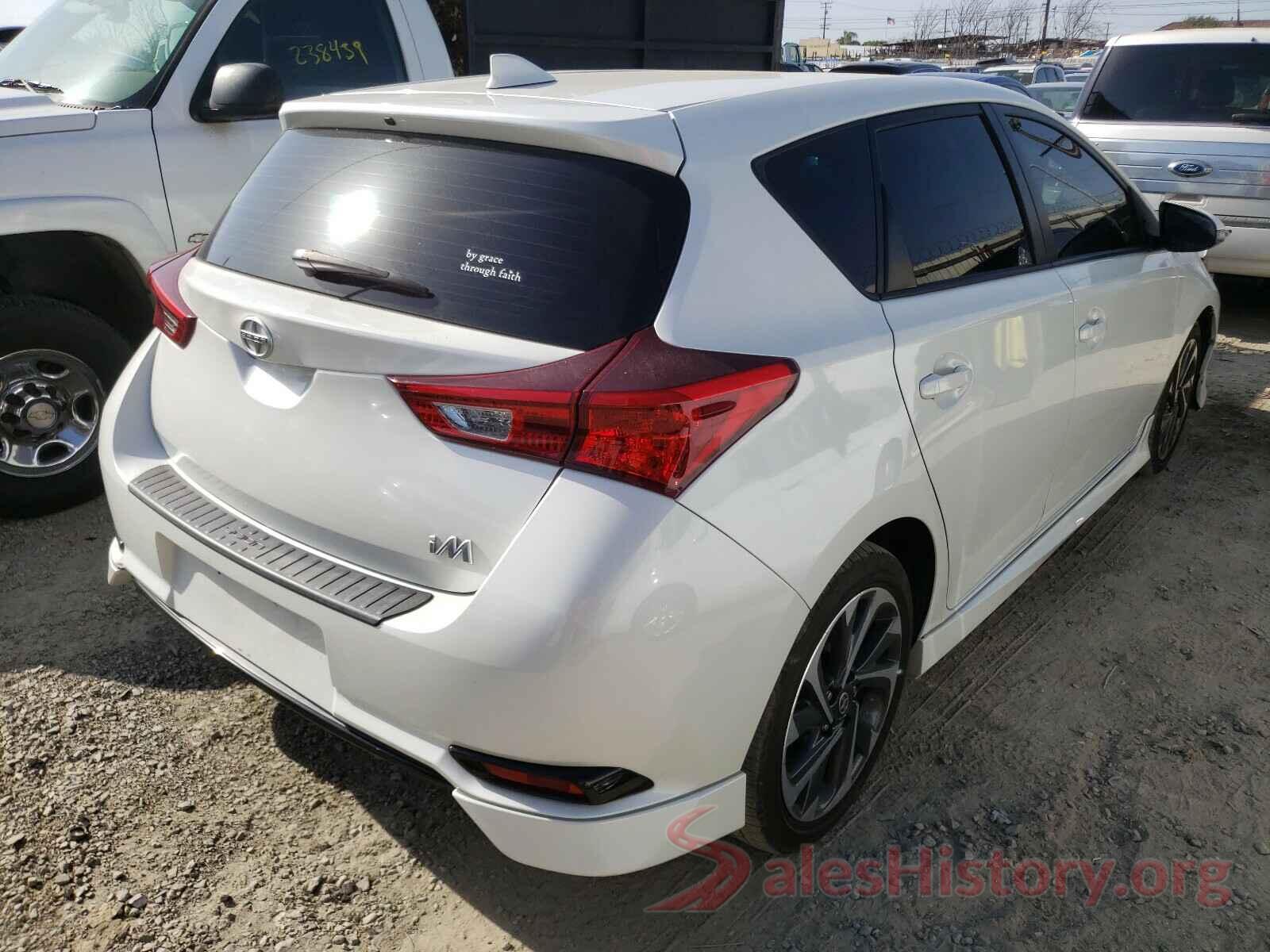 JTNKARJE2GJ515506 2016 TOYOTA SCION