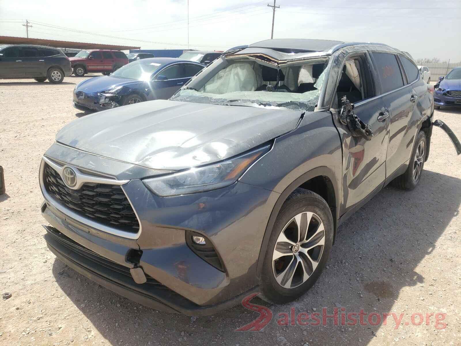 5TDGZRBH1LS011389 2020 TOYOTA HIGHLANDER