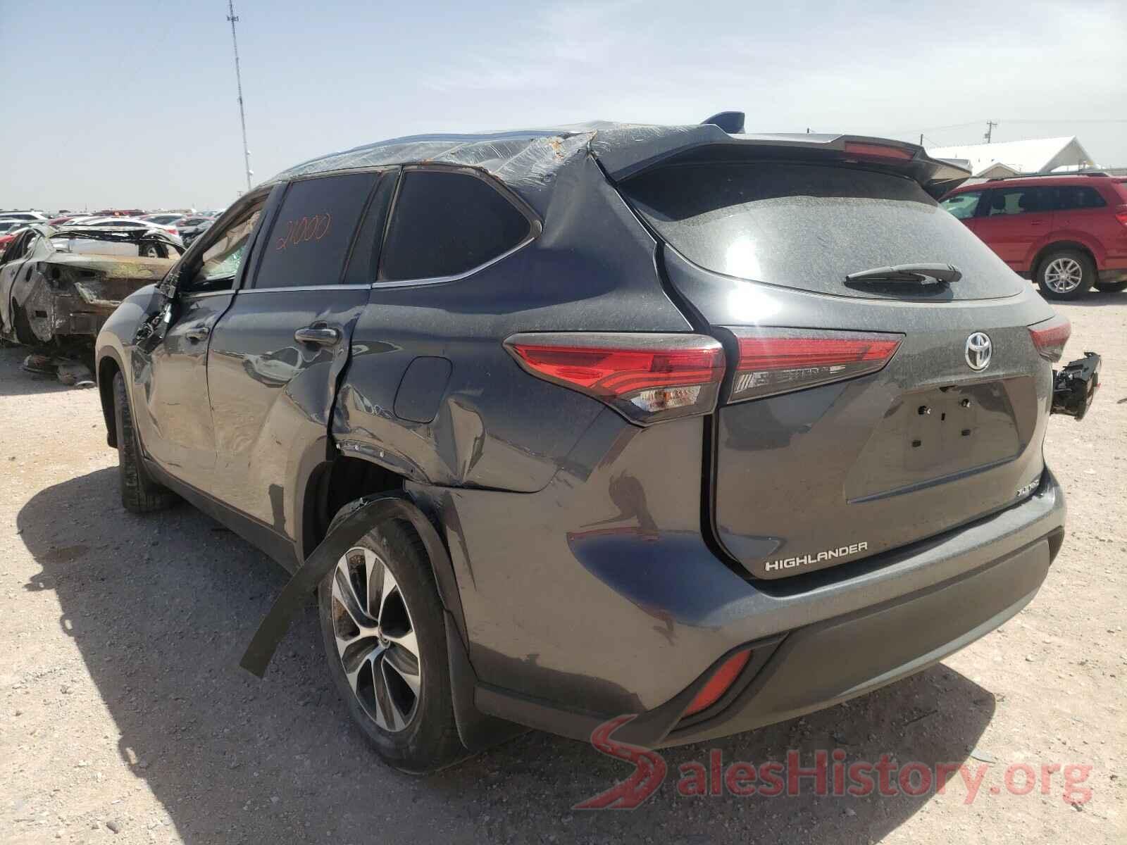 5TDGZRBH1LS011389 2020 TOYOTA HIGHLANDER