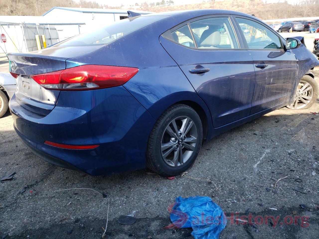 5NPD84LF3HH020310 2017 HYUNDAI ELANTRA