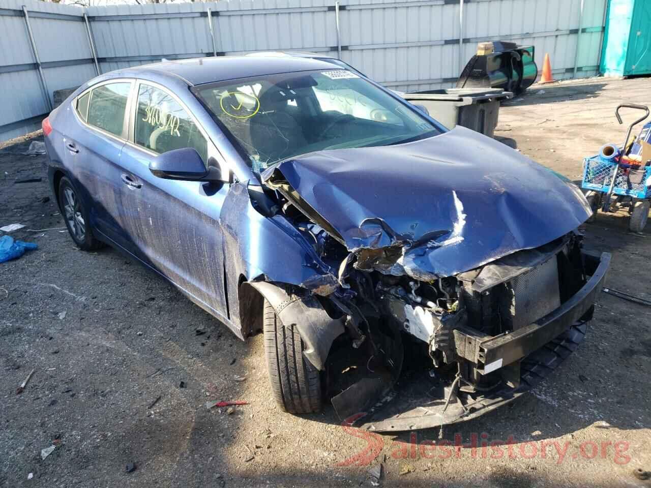 5NPD84LF3HH020310 2017 HYUNDAI ELANTRA