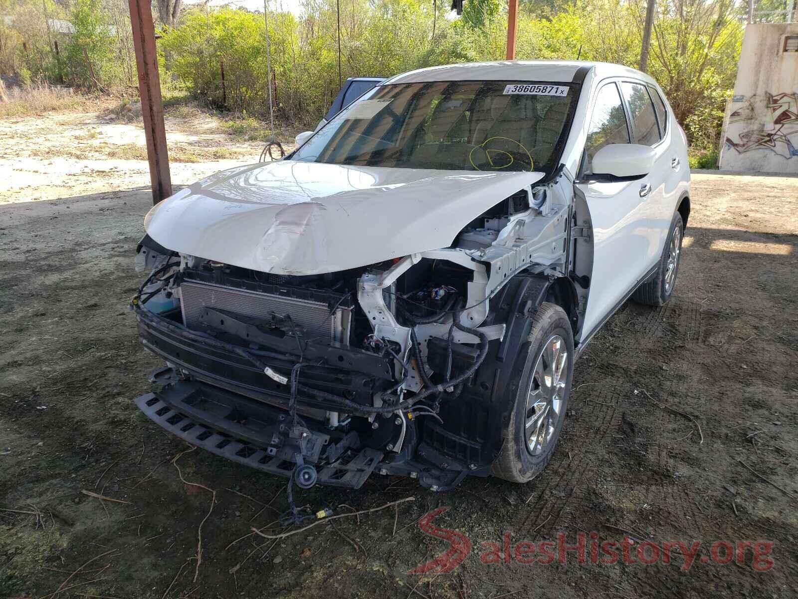 KNMAT2MT3GP653712 2016 NISSAN ROGUE