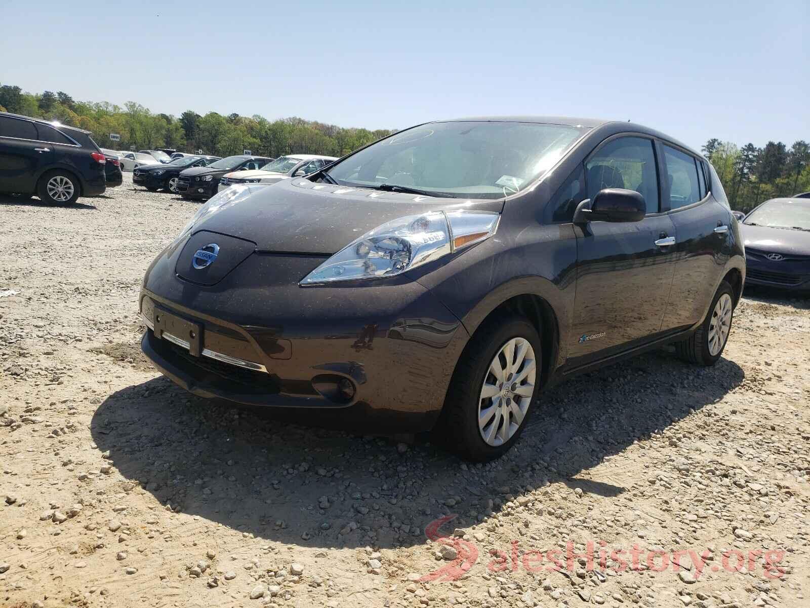 1N4BZ0CP1HC301402 2017 NISSAN LEAF