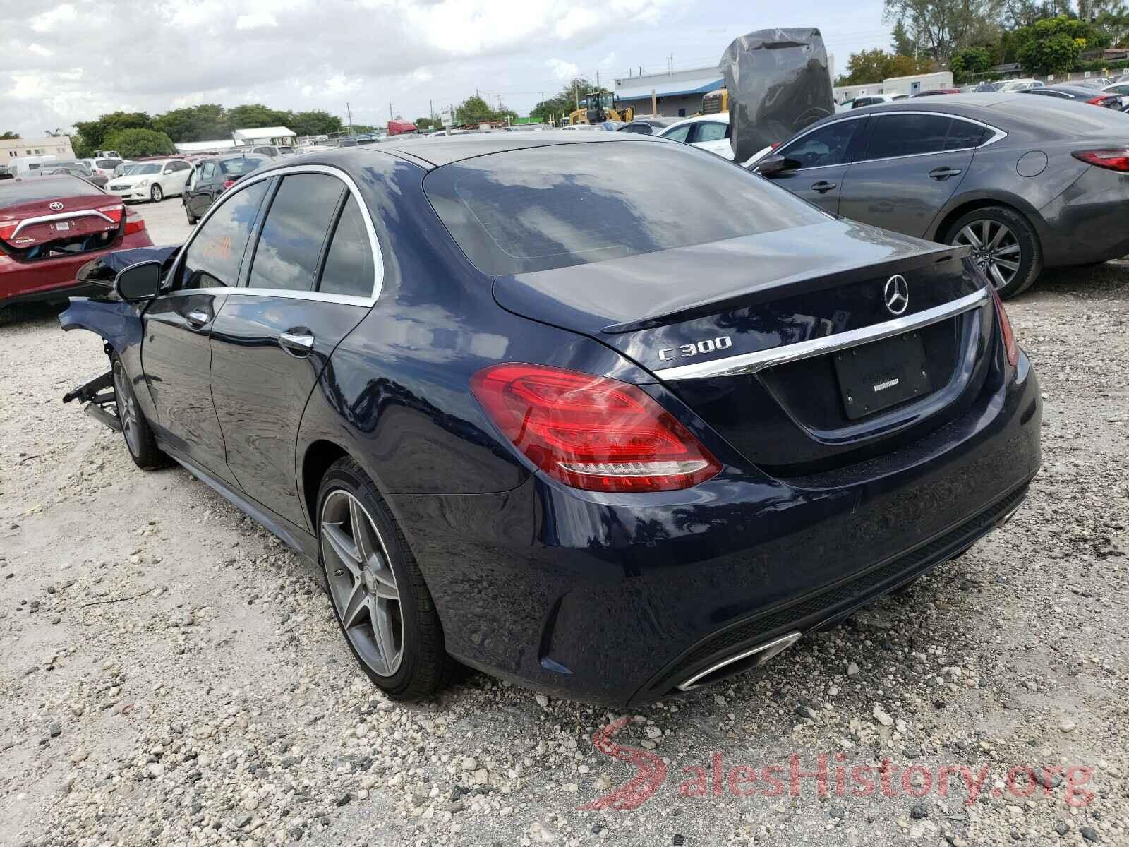 55SWF4JB5GU148879 2016 MERCEDES-BENZ C CLASS