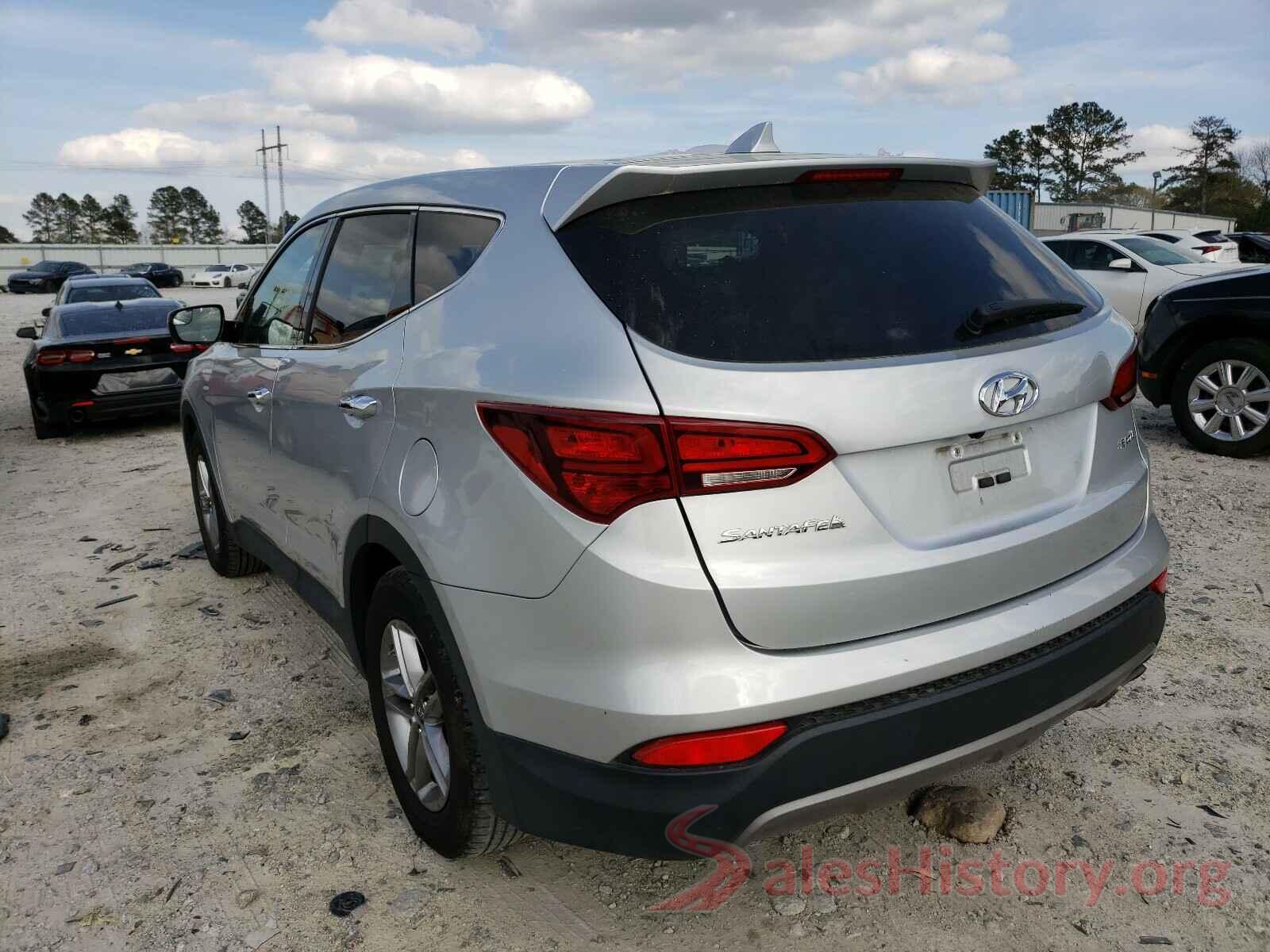 5XYZT3LB8HG458596 2017 HYUNDAI SANTA FE