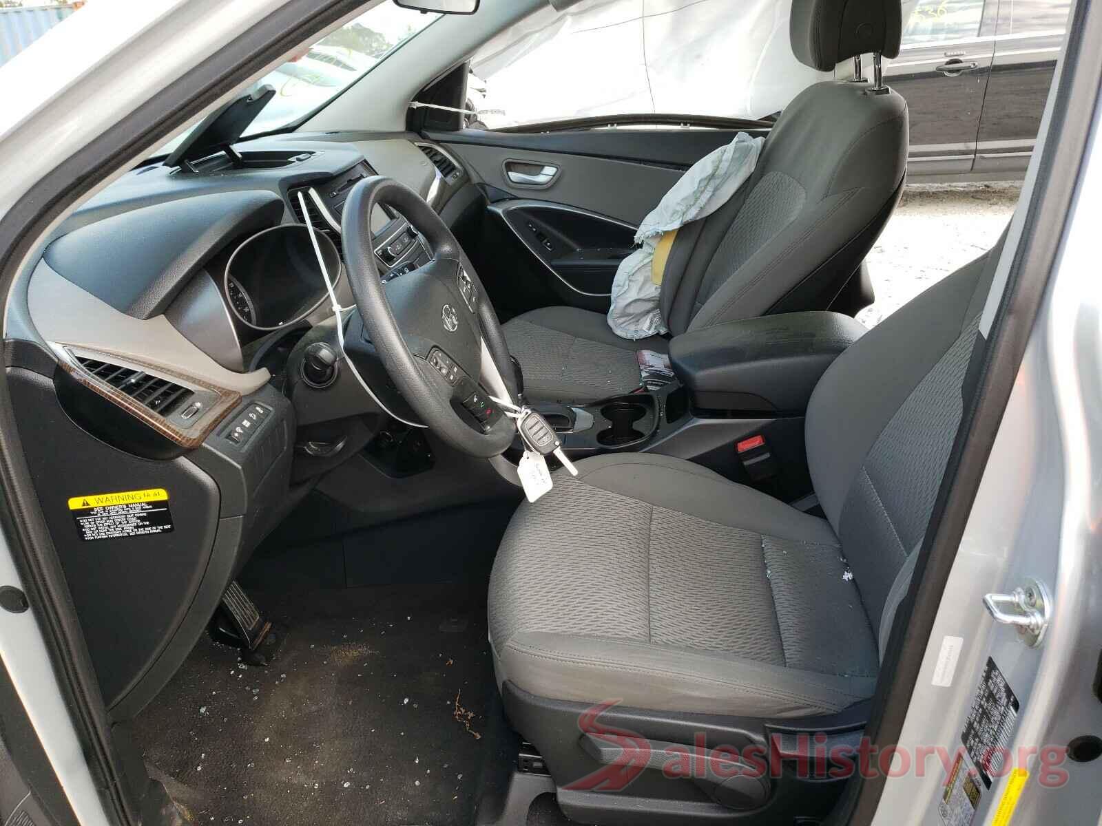 5XYZT3LB8HG458596 2017 HYUNDAI SANTA FE