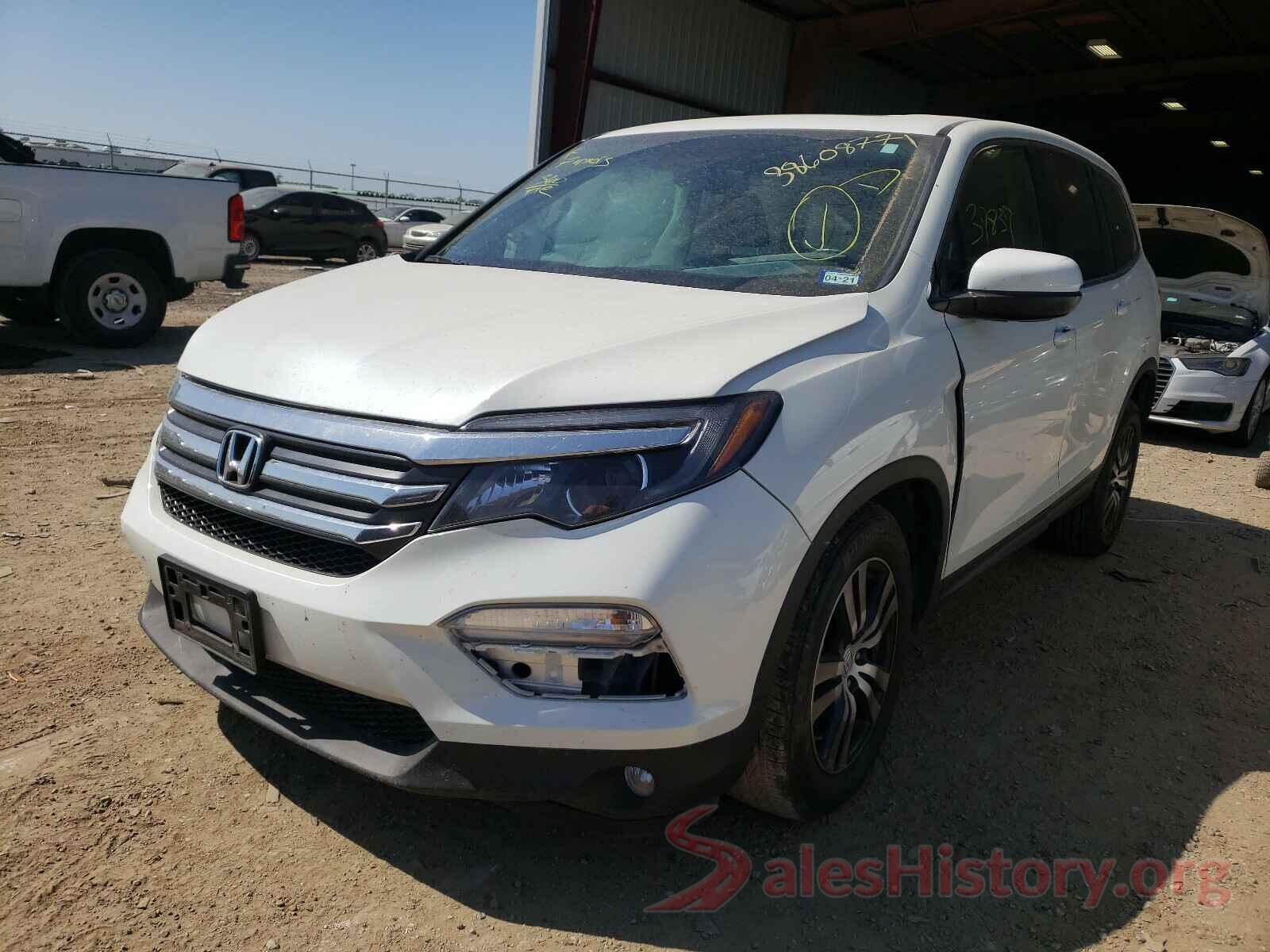 5FNYF6H56GB070599 2016 HONDA PILOT