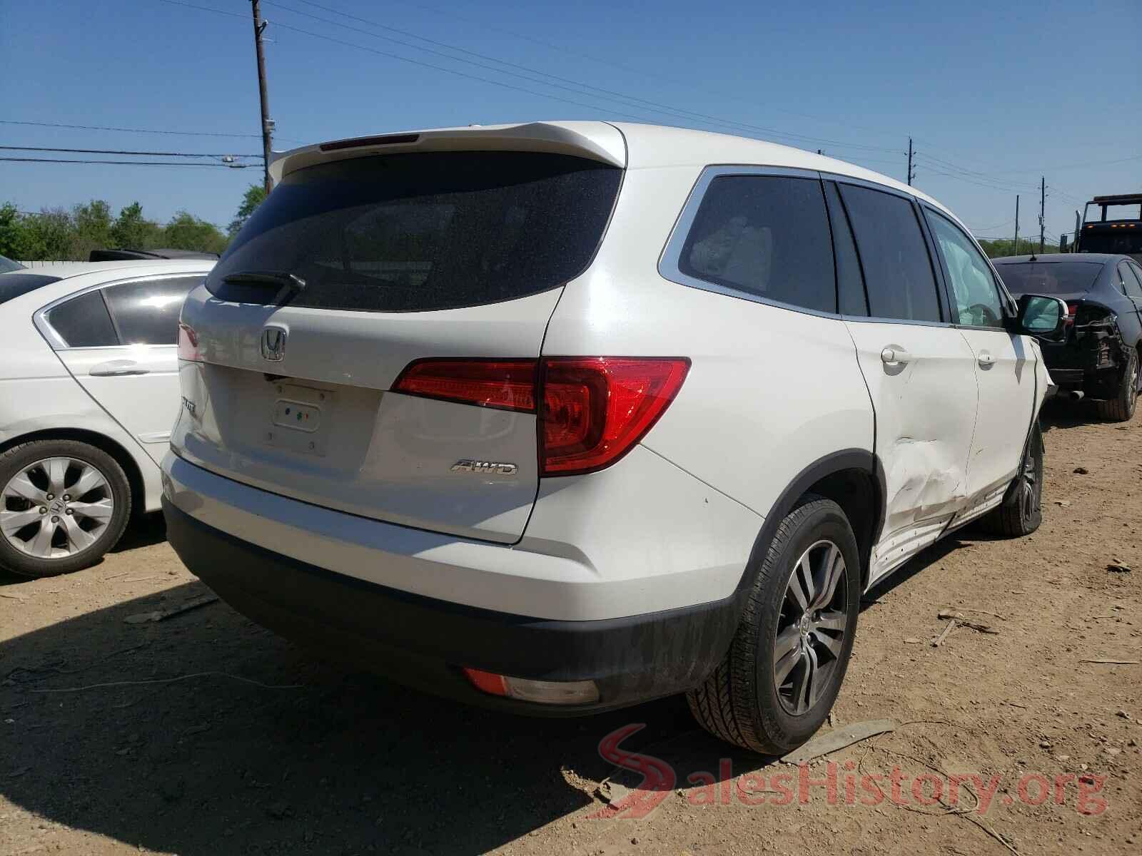 5FNYF6H56GB070599 2016 HONDA PILOT